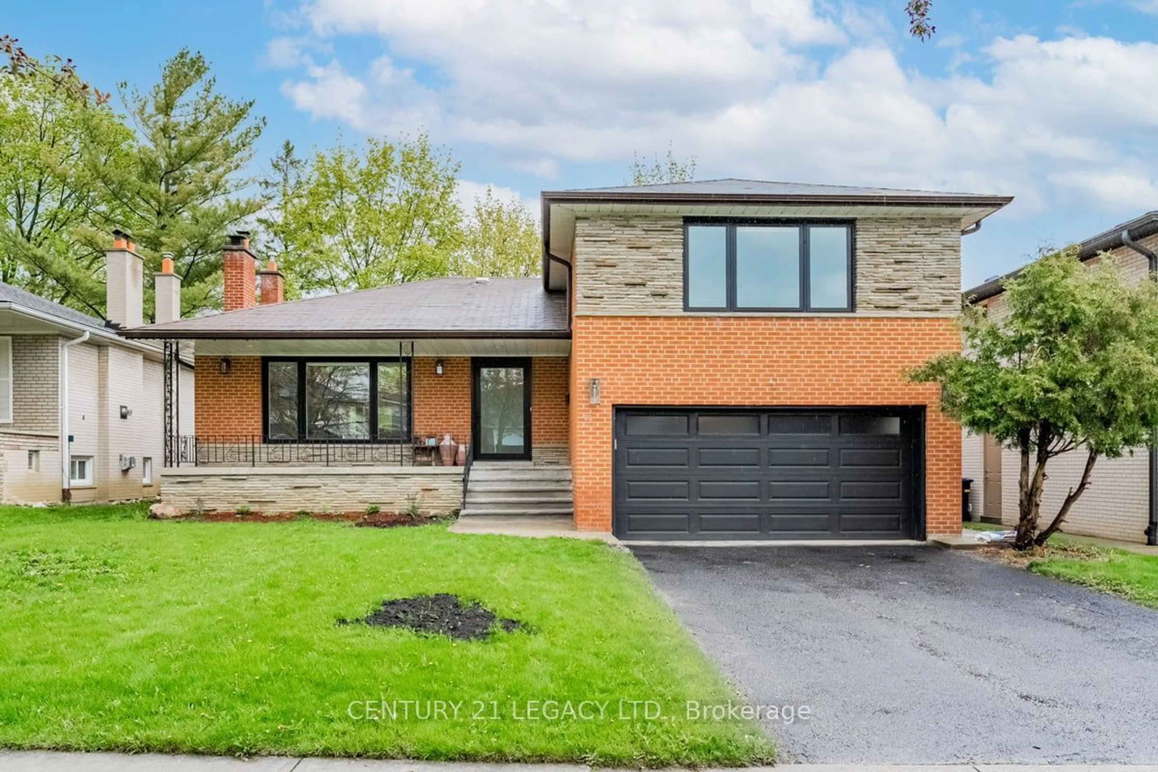 Home with brick exterior material for 22 Shortland Cres, Toronto Ontario M9R 2T3