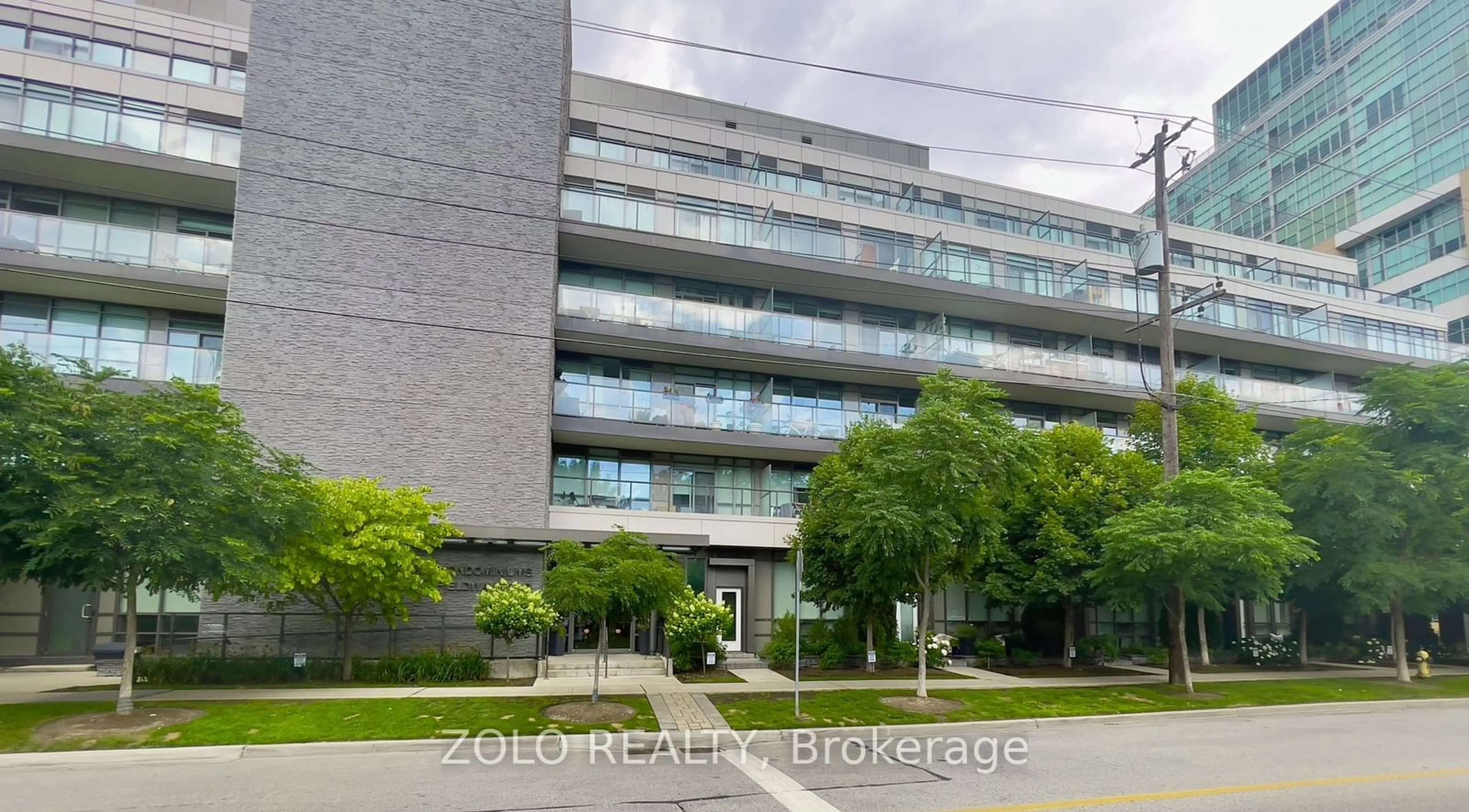 A pic from exterior of the house or condo for 8 Fieldway Rd #204, Toronto Ontario M8Z 0C3