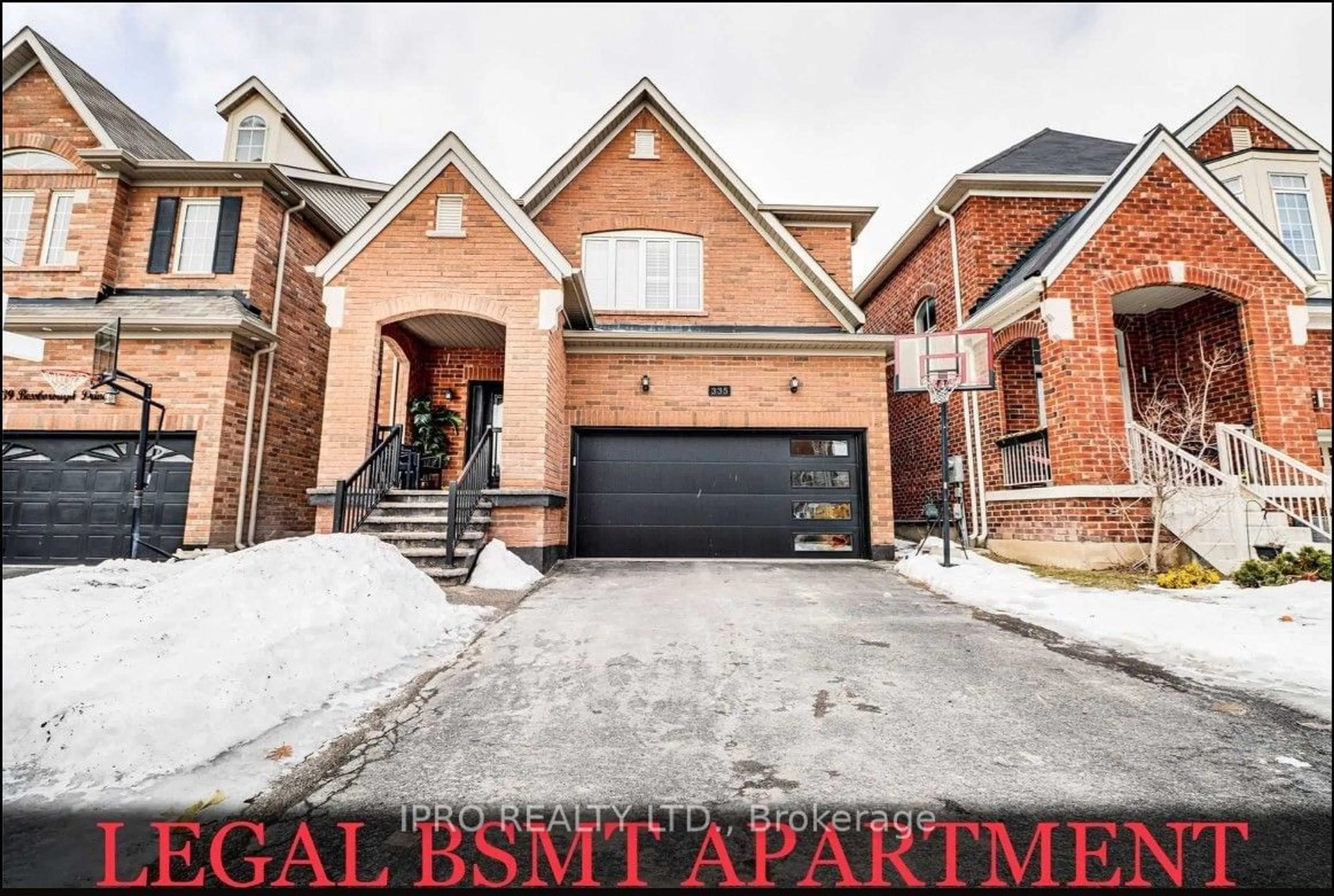 A pic from exterior of the house or condo for 335 Bessborough Dr, Milton Ontario L9T 8P6