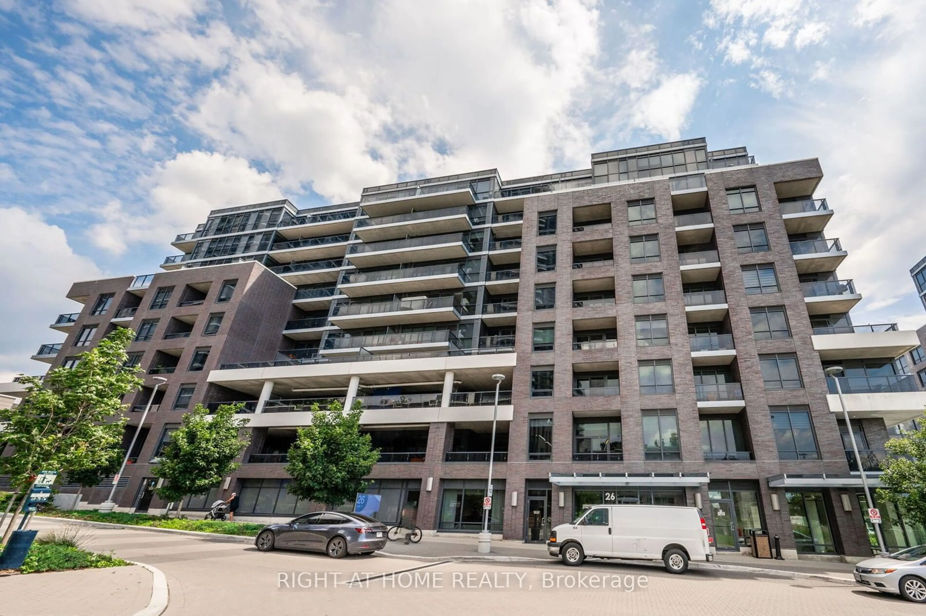 A pic from exterior of the house or condo for 26 Gibbs Rd #535, Toronto Ontario M9B 0E3