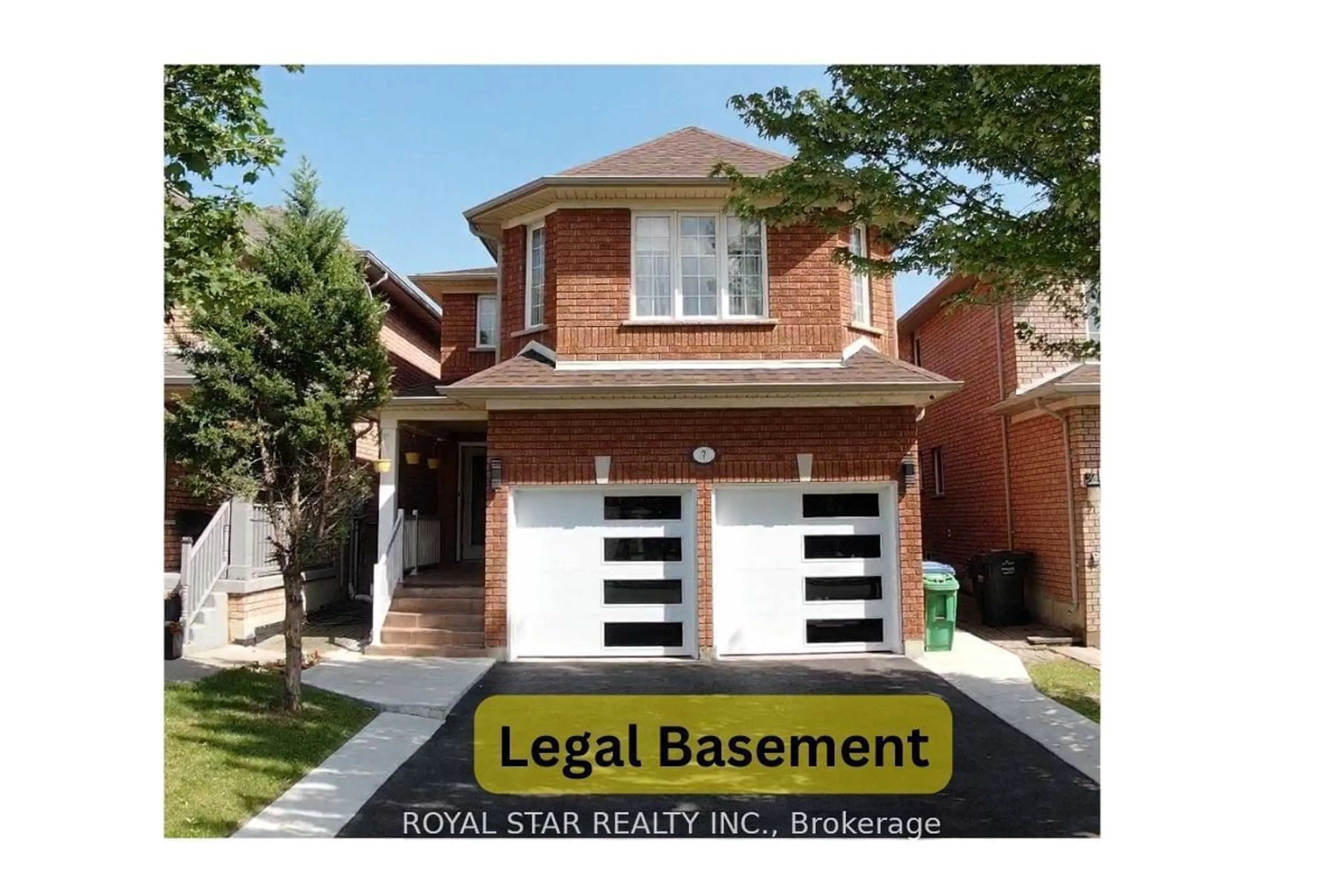 Home with brick exterior material for 7 Springtown Tr, Brampton Ontario L6R 2C6