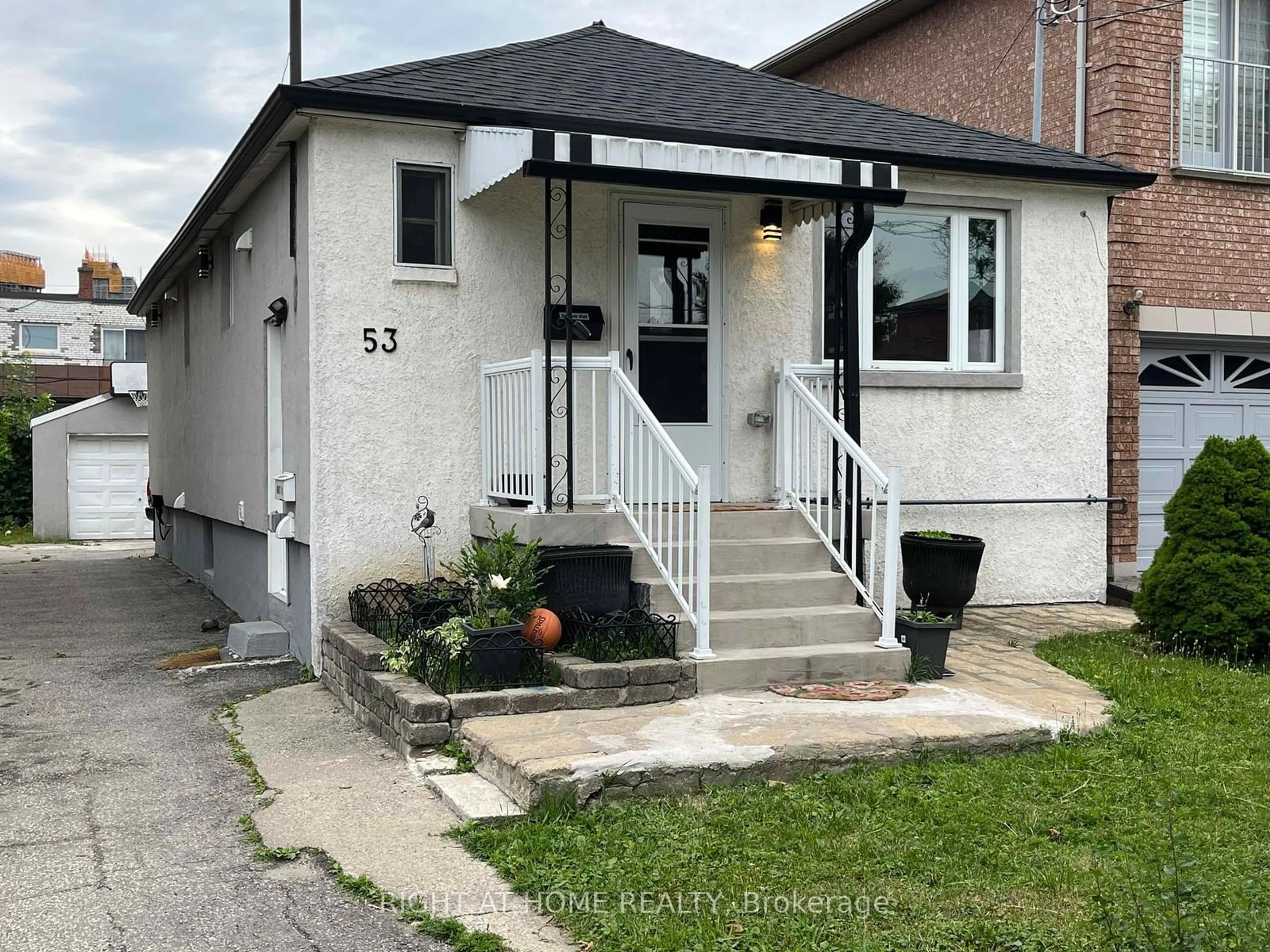 Frontside or backside of a home for 53 Regent Rd, Toronto Ontario M3K 1G8