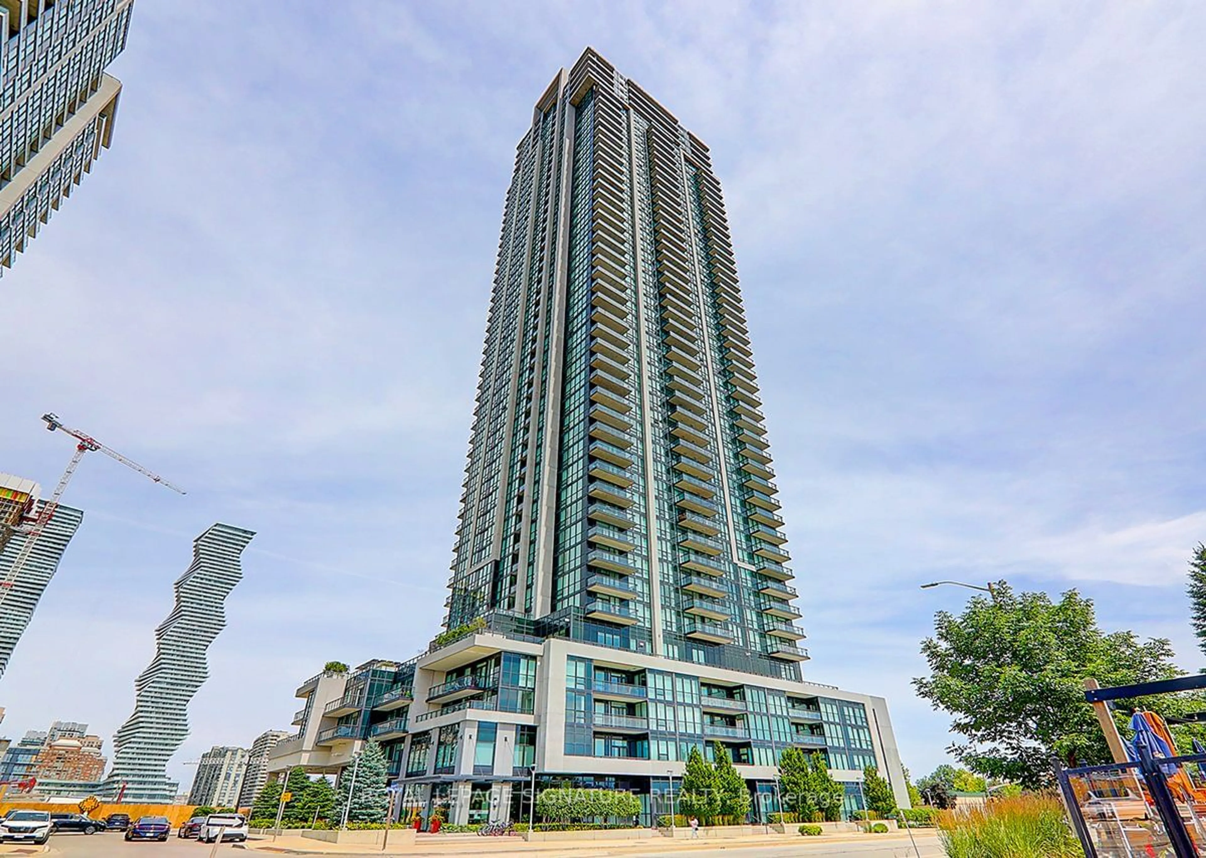 A pic from exterior of the house or condo for 3975 Grand Park Dr #3307, Mississauga Ontario L5B 4M6