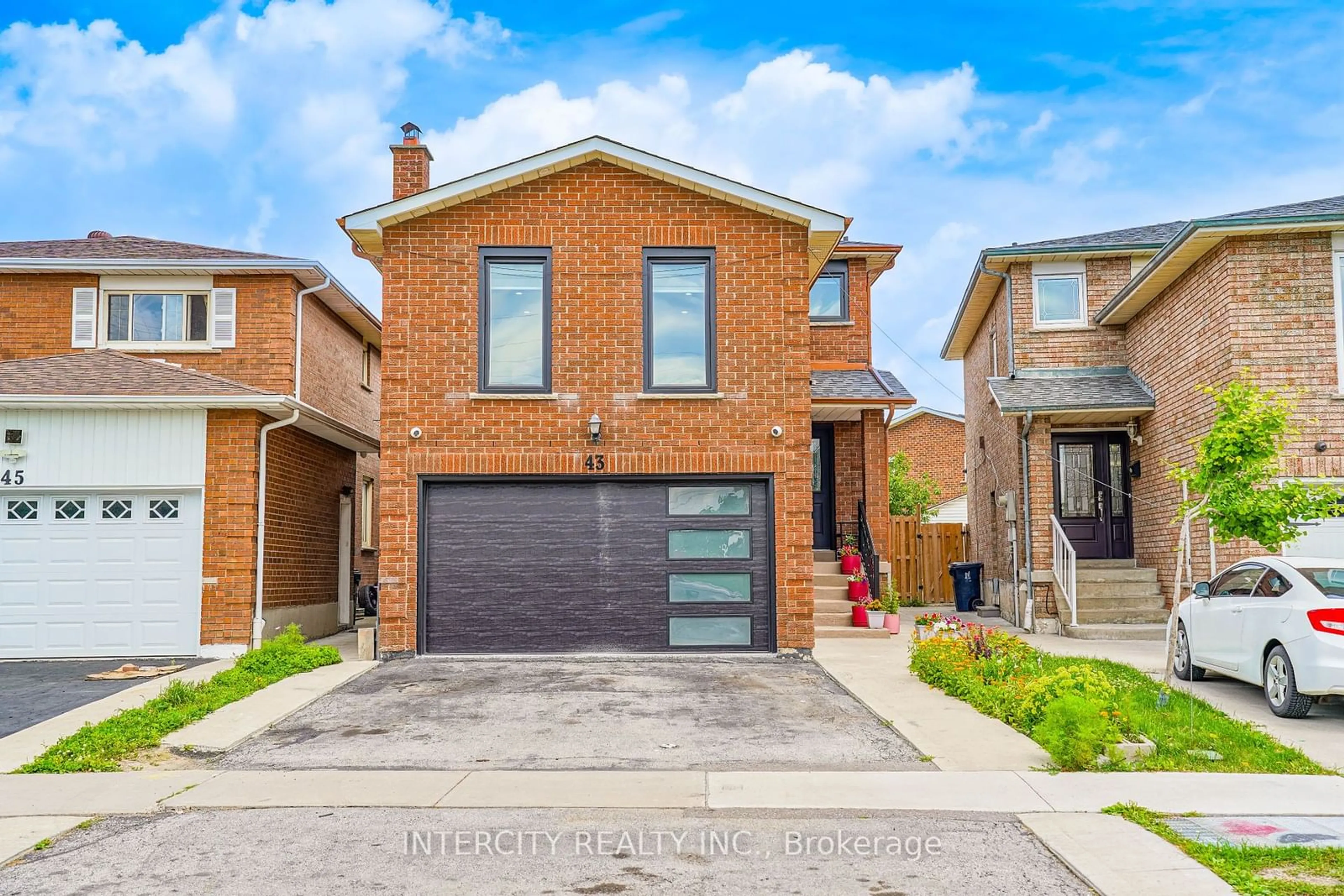 Home with brick exterior material for 43 Cabernet Circ, Toronto Ontario M9V 5A3