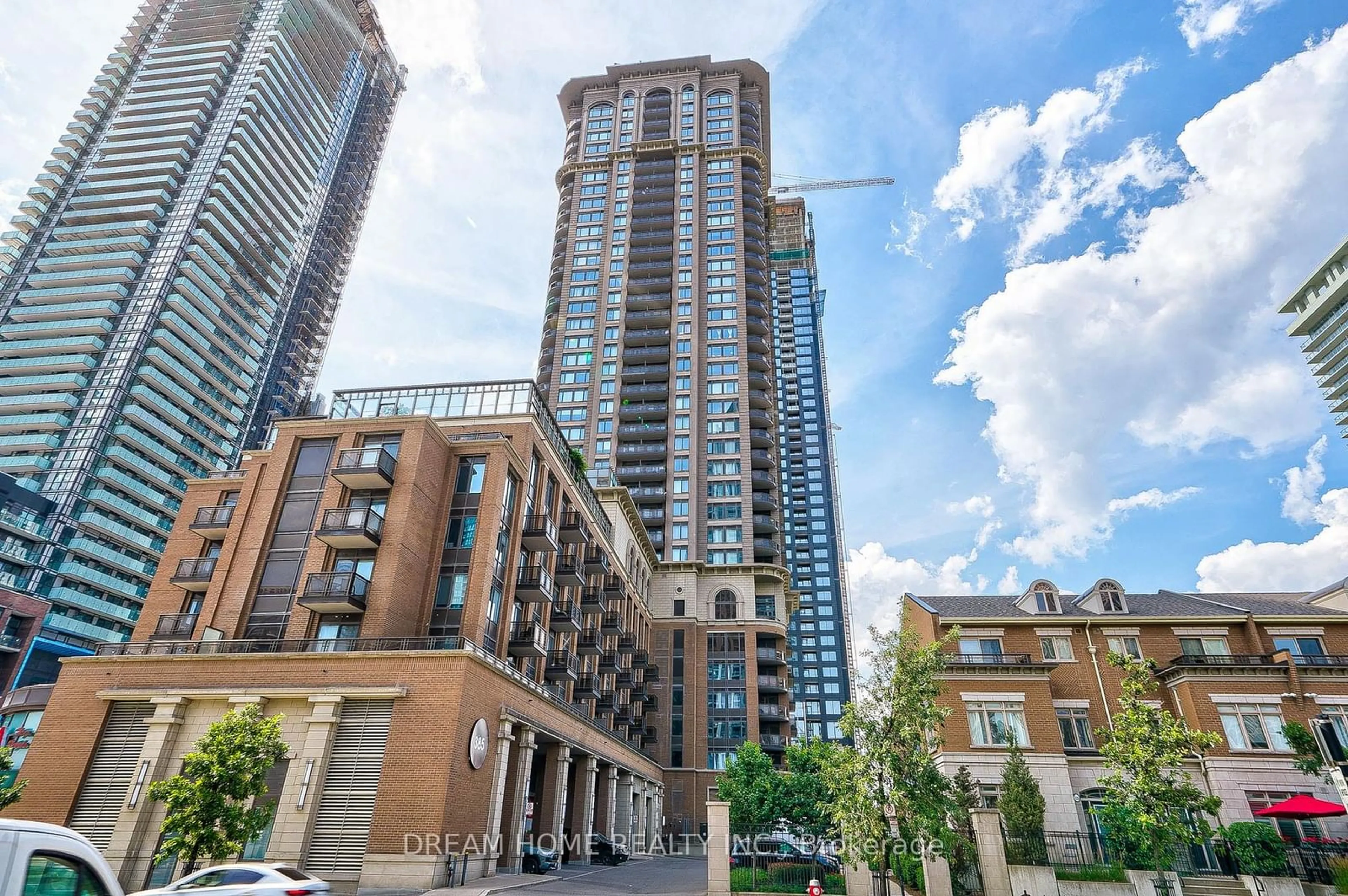 A pic from exterior of the house or condo for 385 Prince Of Wales Dr #3205, Mississauga Ontario L5B 0C6