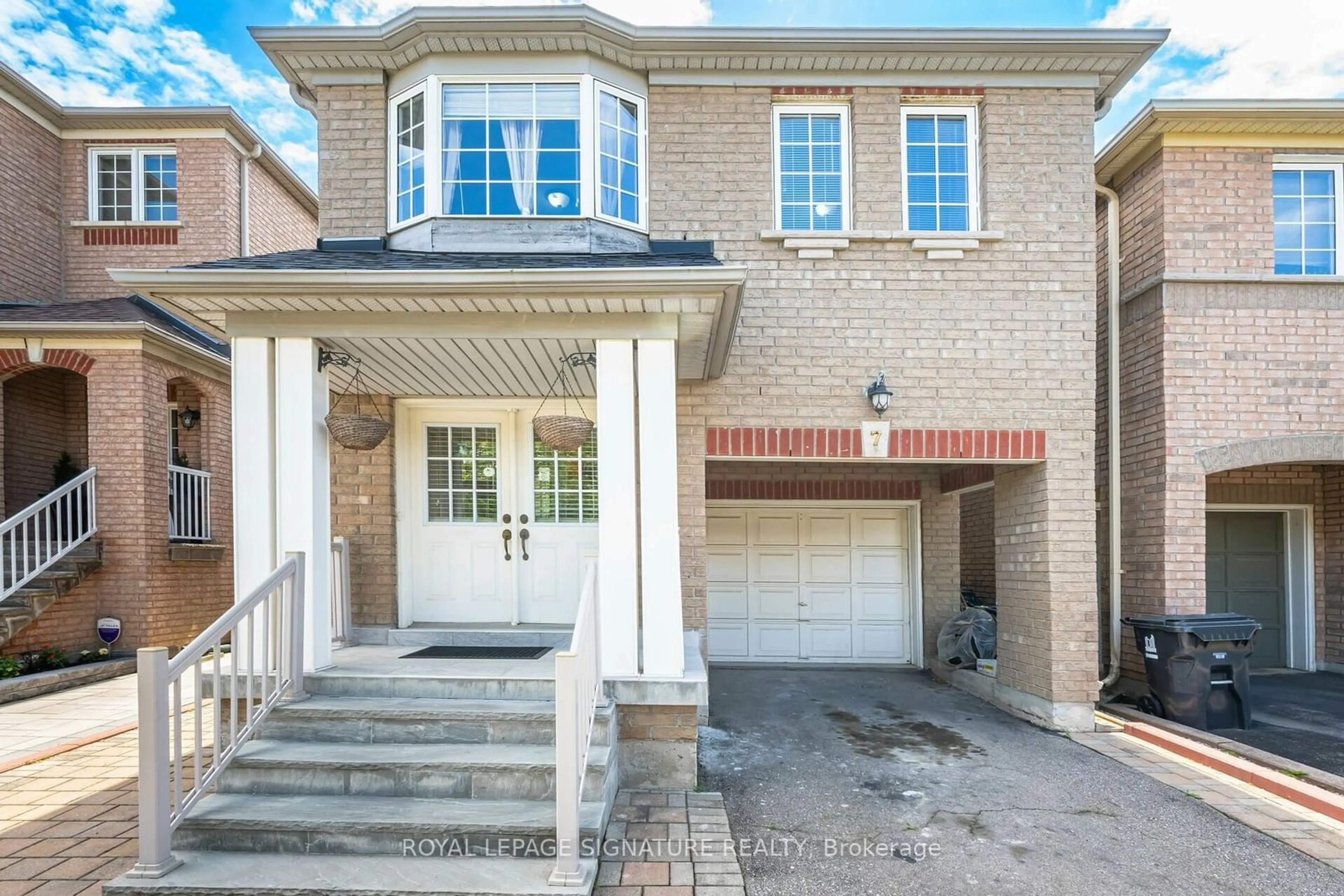 Home with brick exterior material for 7 Via Cassia Dr, Toronto Ontario M6M 5K8
