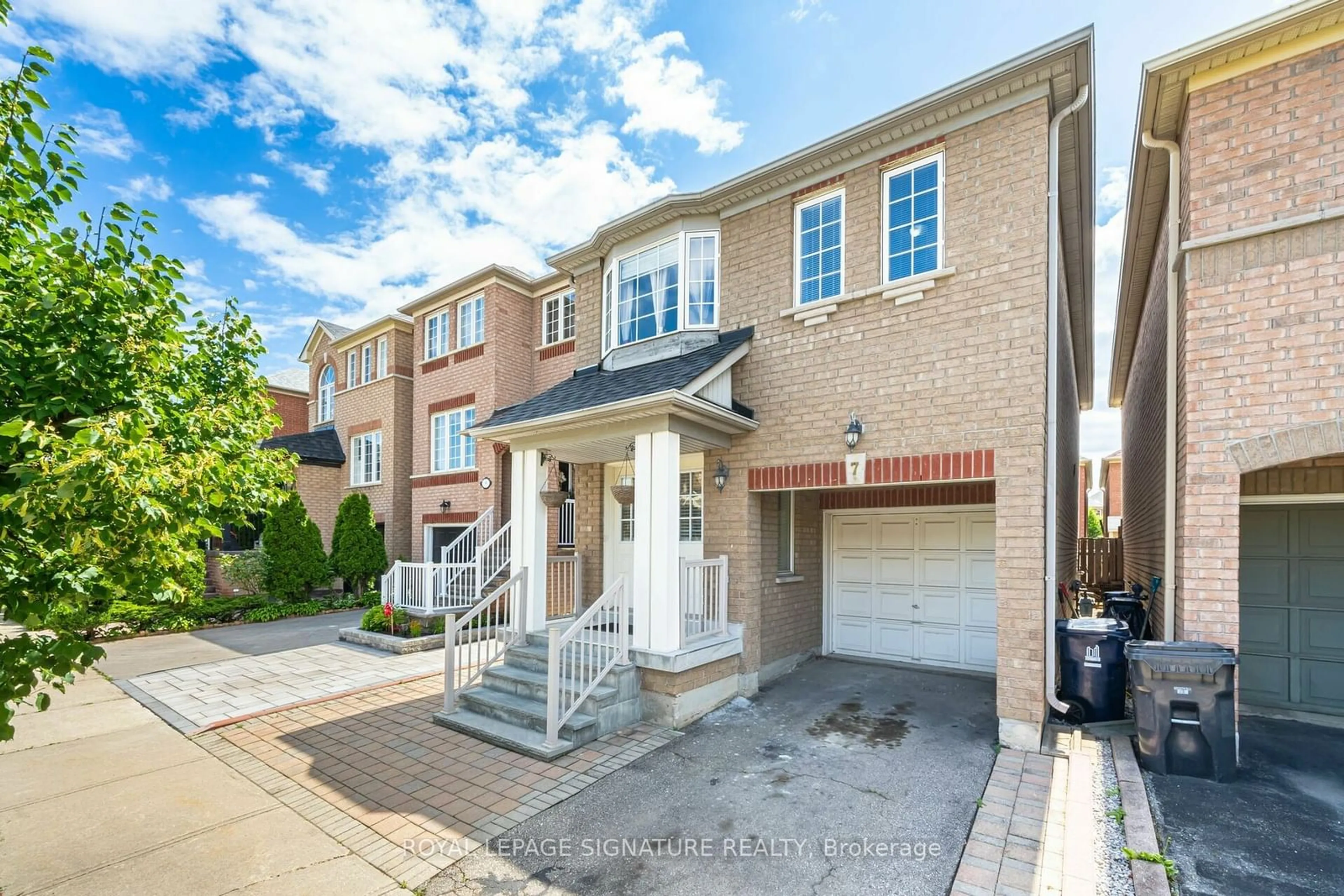 Home with brick exterior material for 7 Via Cassia Dr, Toronto Ontario M6M 5K8