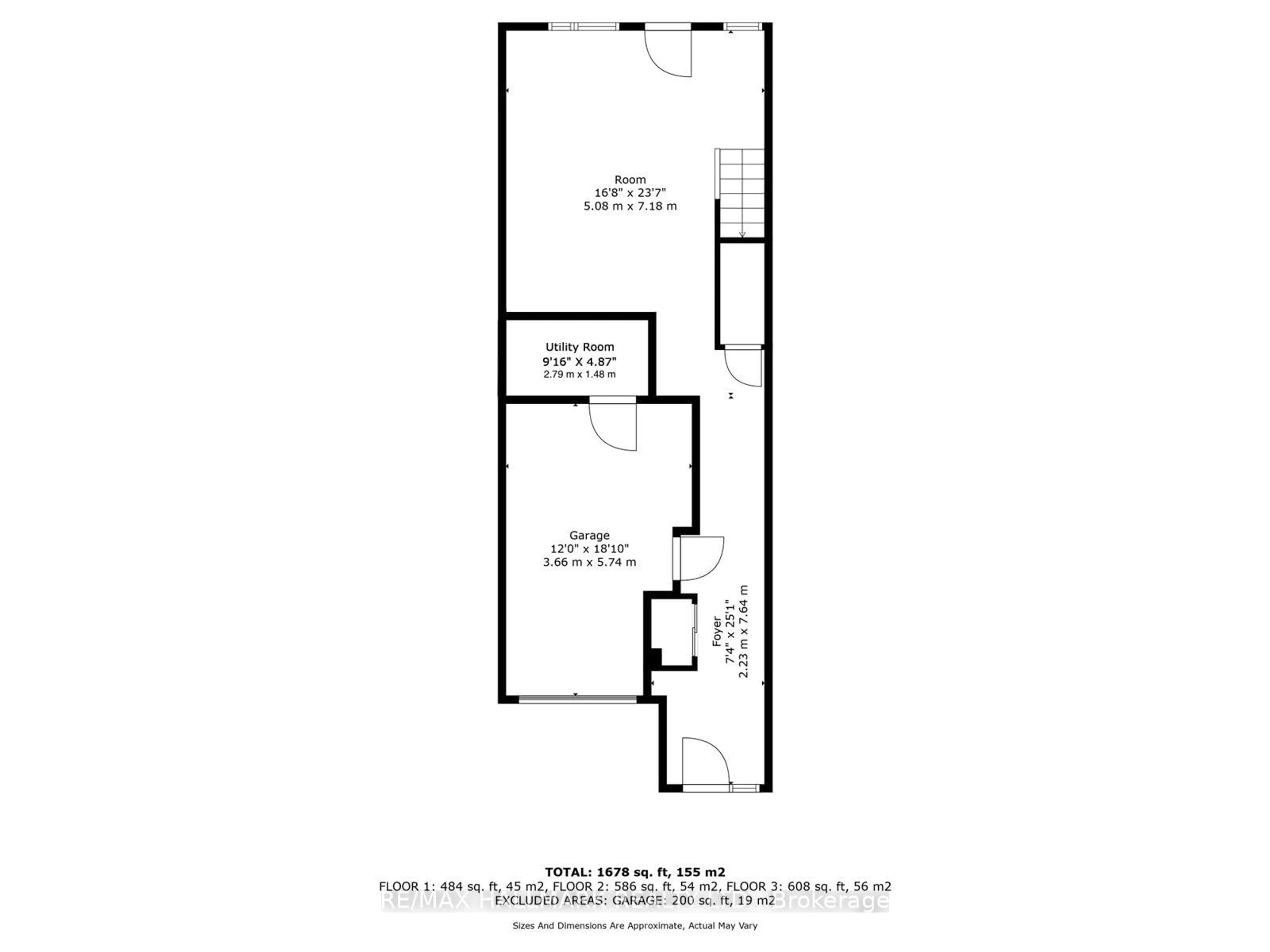 Floor plan for 3053 Trailside Dr, Oakville Ontario L6M 5R5