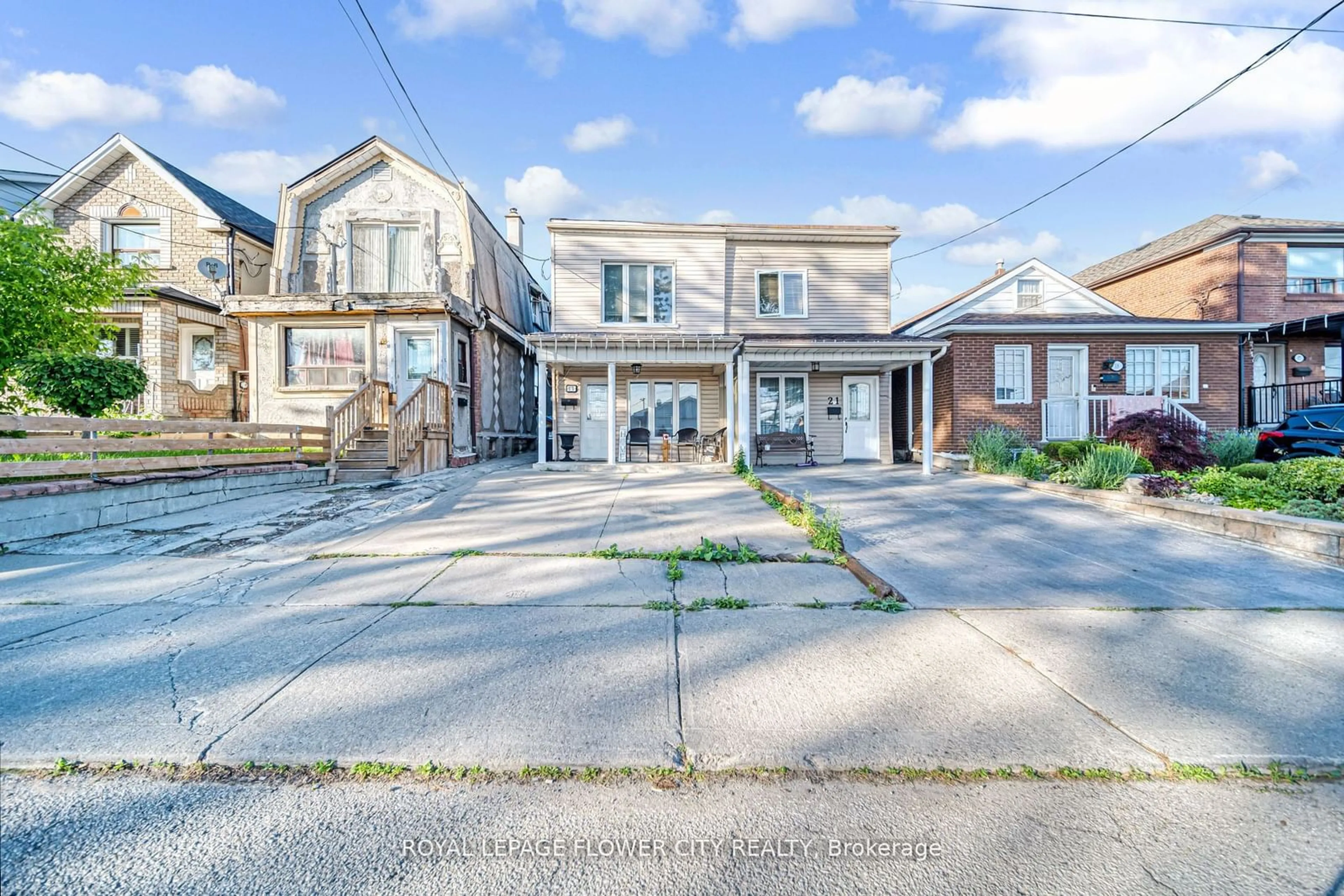 Frontside or backside of a home for 23 Failsworth Ave, Toronto Ontario M6M 3J3