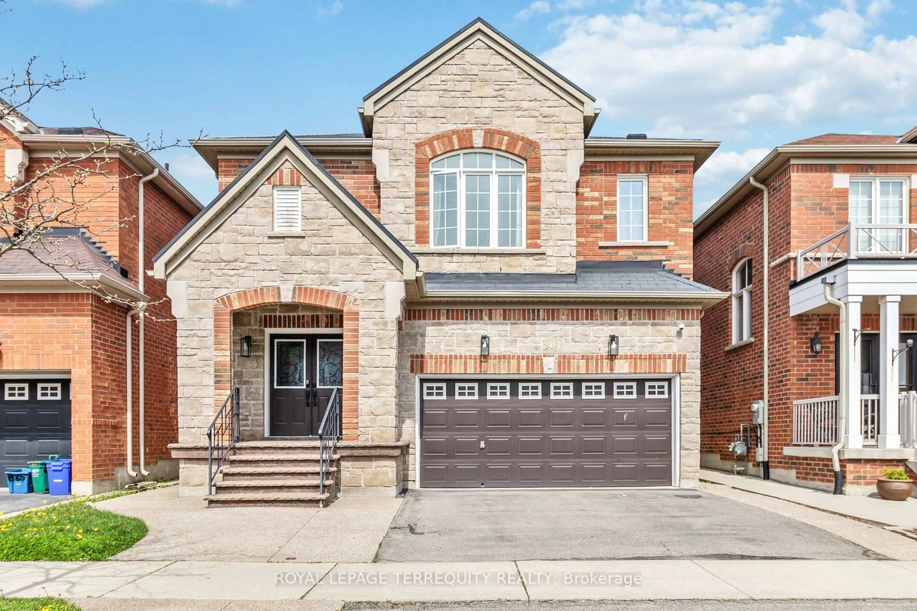 Home with brick exterior material for 861 Stoutt Cres, Milton Ontario L9T 7R1