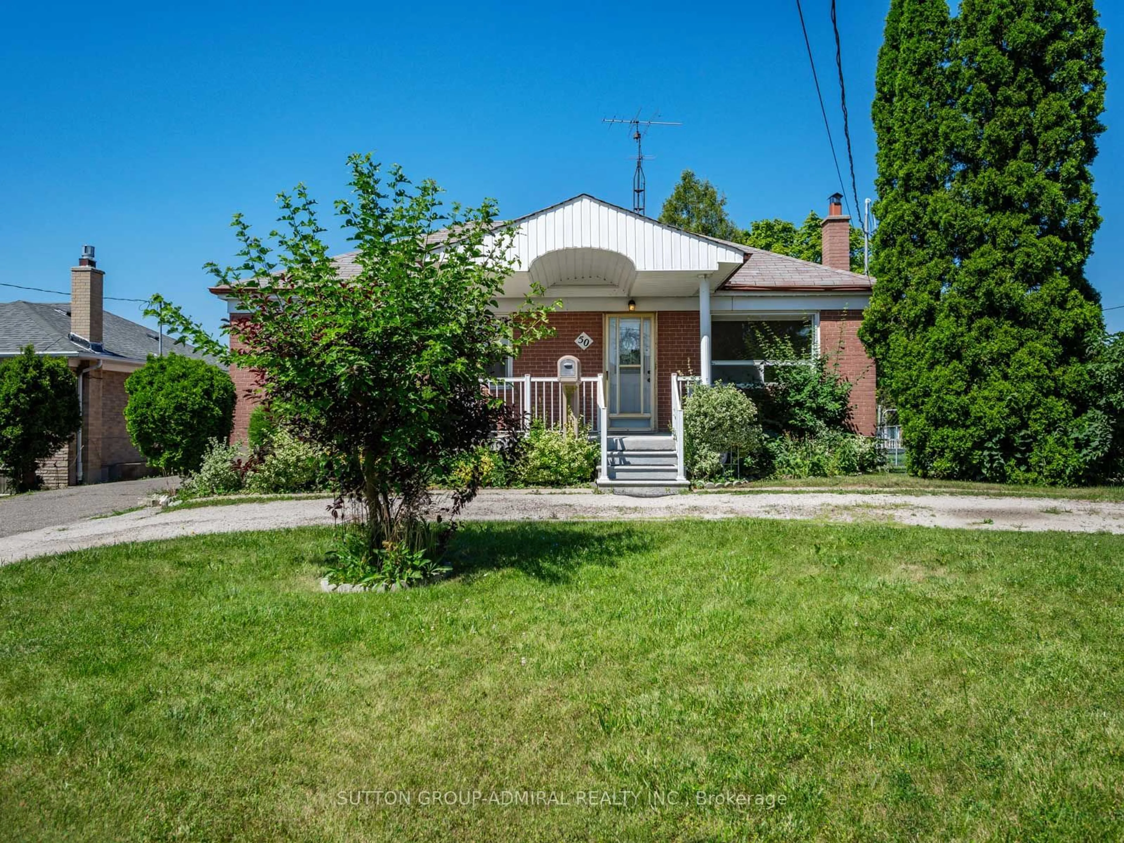 Frontside or backside of a home for 50 Dorsey Dr, Toronto Ontario M6L 3B9