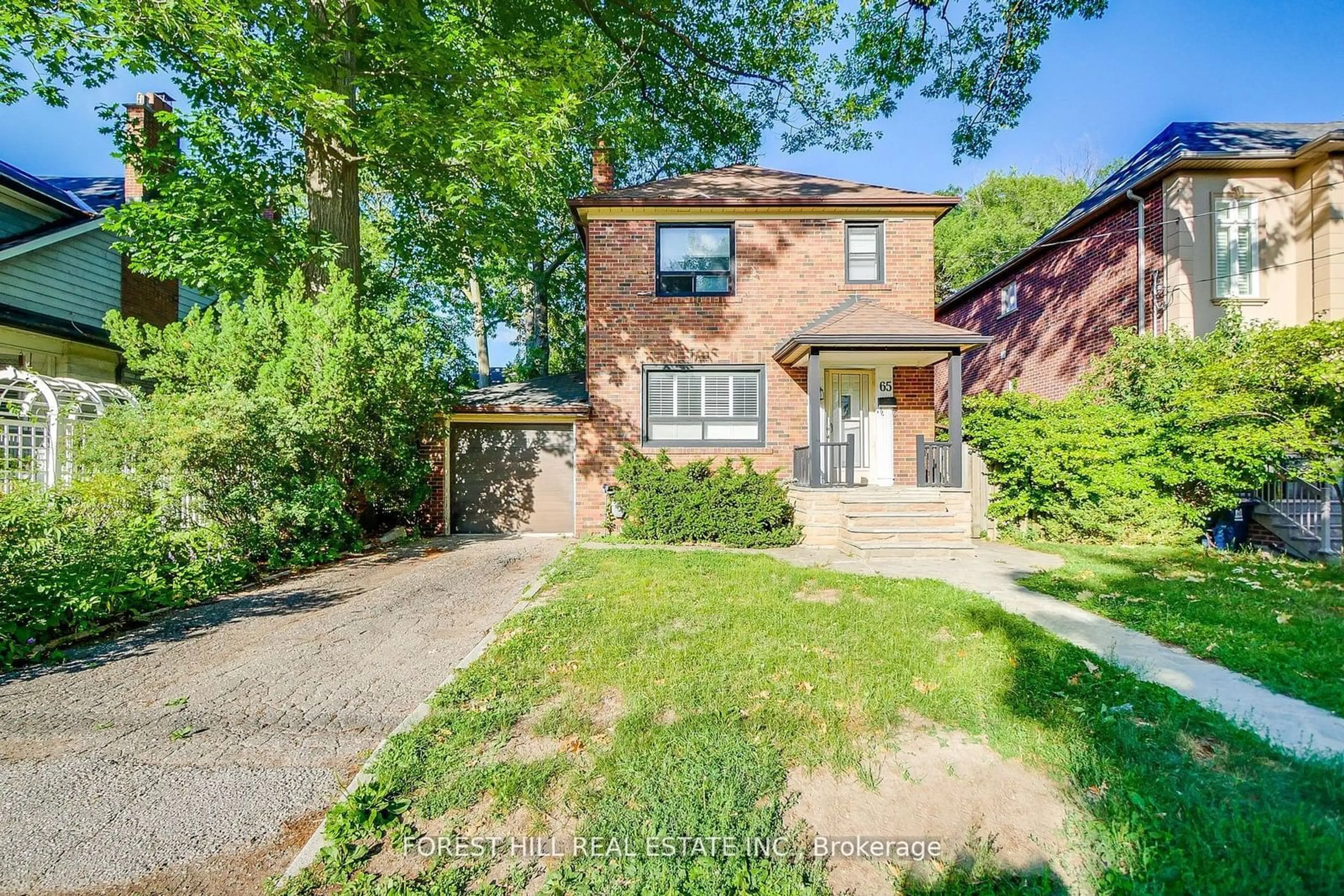 Home with brick exterior material for 65 Long Branch Ave, Toronto Ontario M8W 3J3