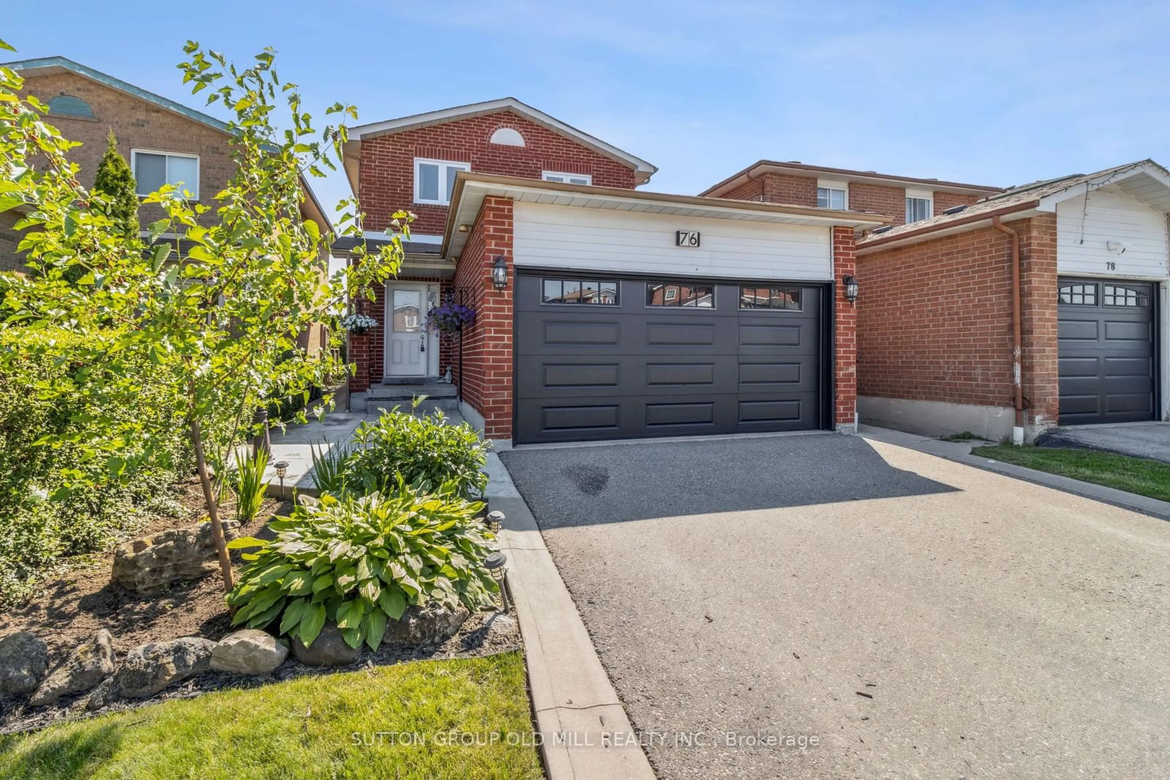 Home with brick exterior material for 76 Ecclestone Dr, Brampton Ontario L6X 3N1