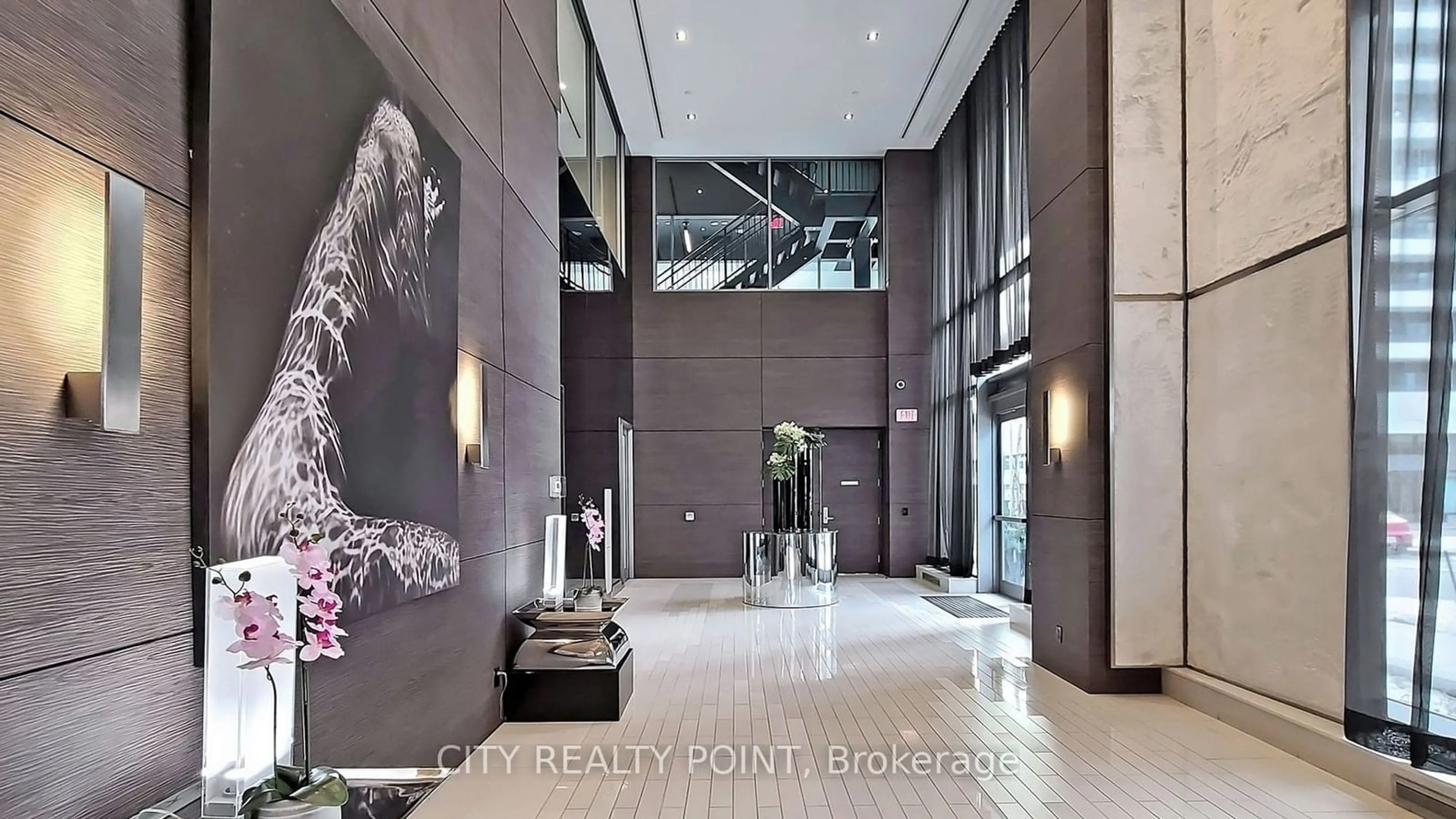 Indoor lobby for 33 Shore Breeze Dr #Uph4103, Toronto Ontario M8V 0G1