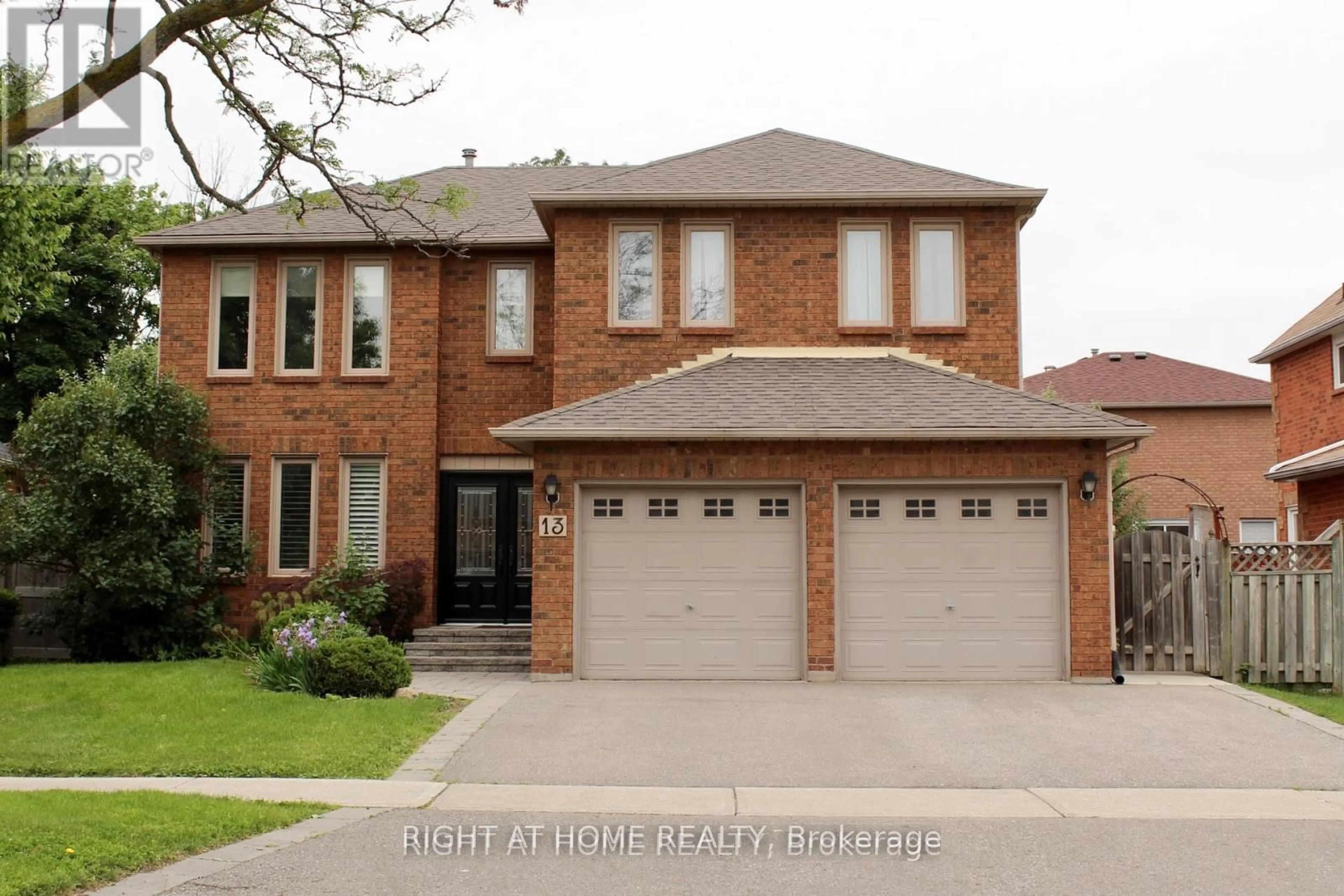 Home with brick exterior material for 13 Major William Sharpe Dr, Brampton Ontario L6X 3K4