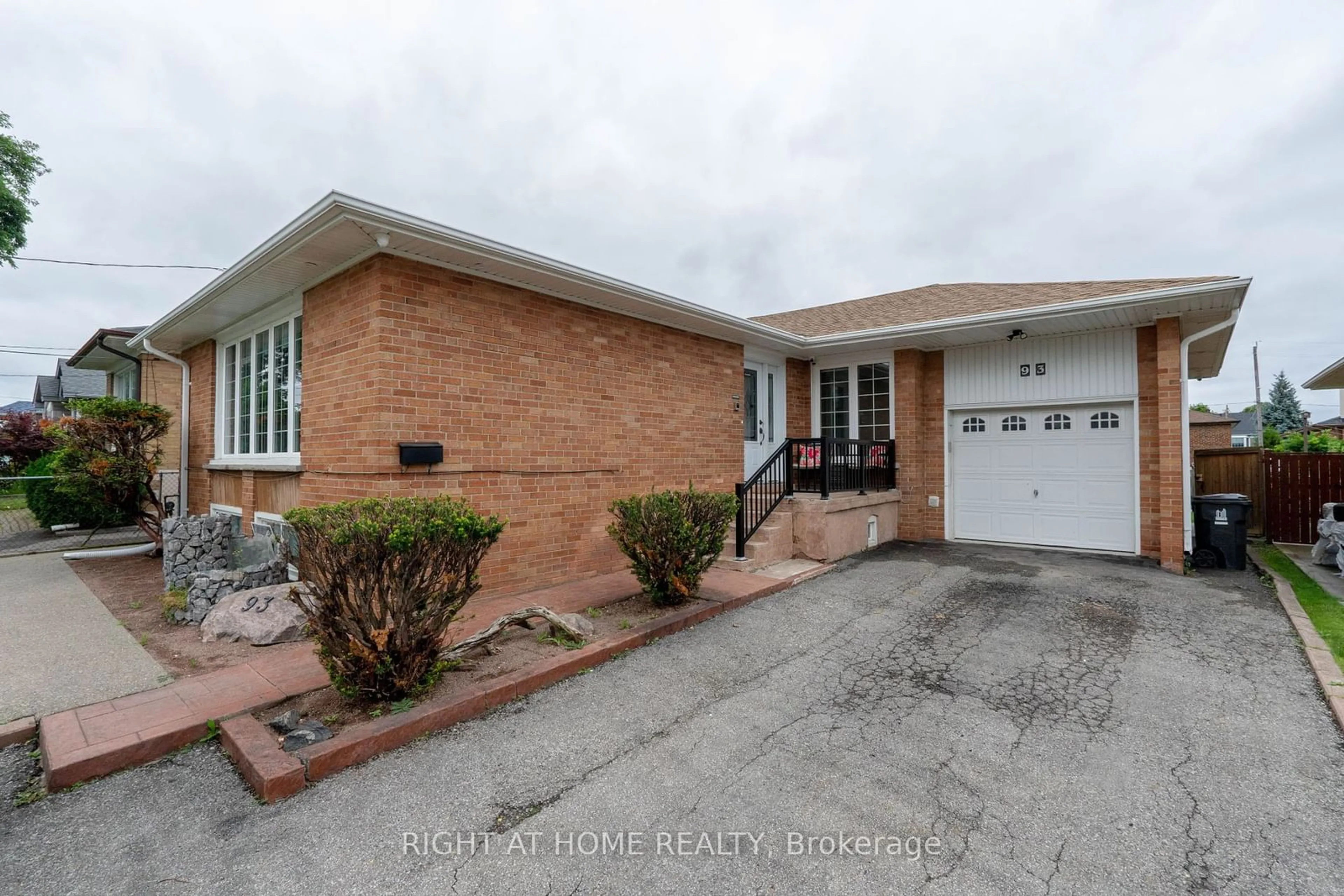 Home with brick exterior material for 93 Denbigh Cres, Toronto Ontario M3M 2T4