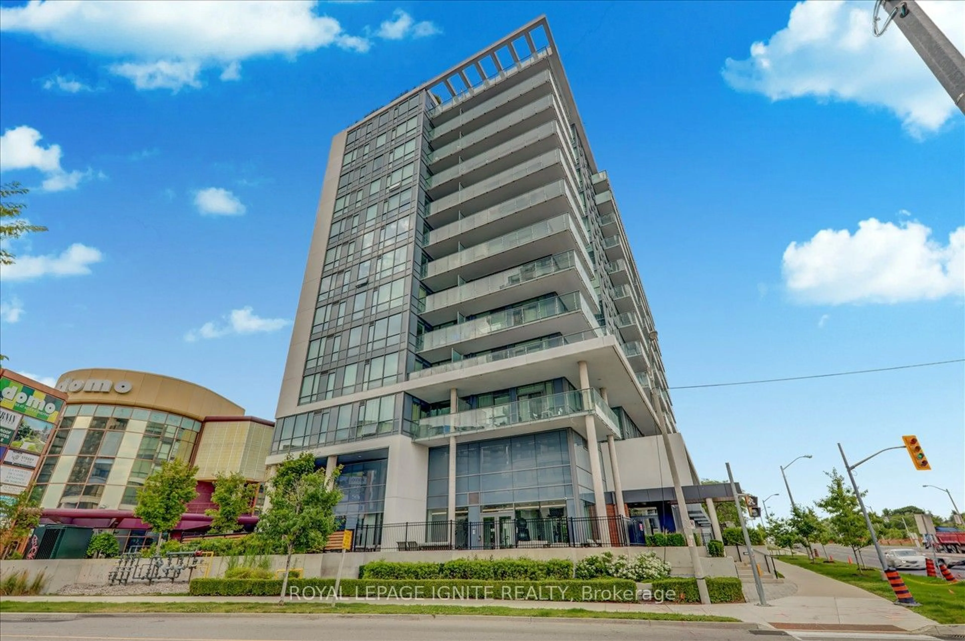 A pic from exterior of the house or condo for 10 De Boers Dr #615, Toronto Ontario M3J 0L6