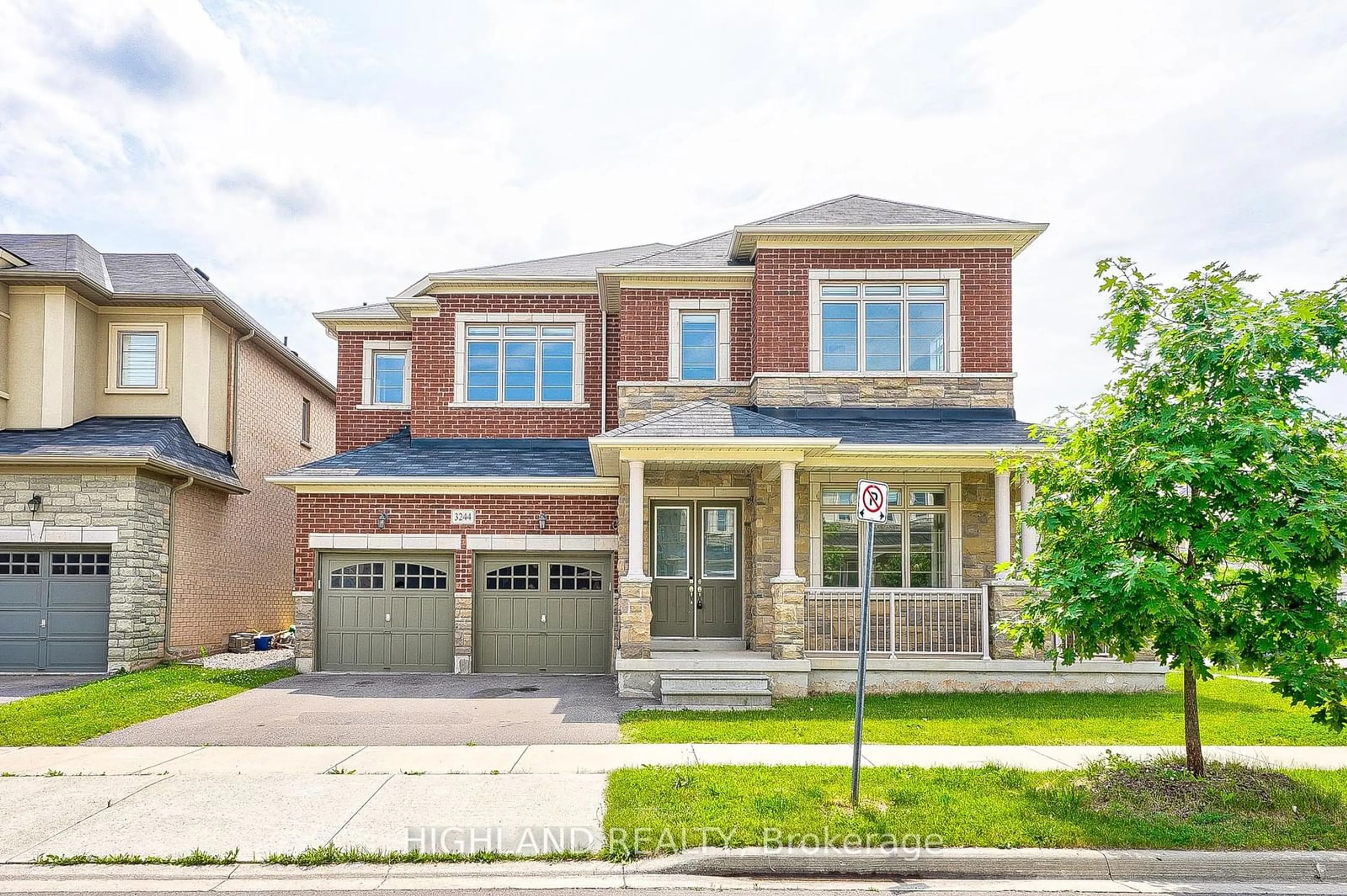 Home with brick exterior material for 3244 Meadow Marsh Cres, Oakville Ontario L6H 0T6