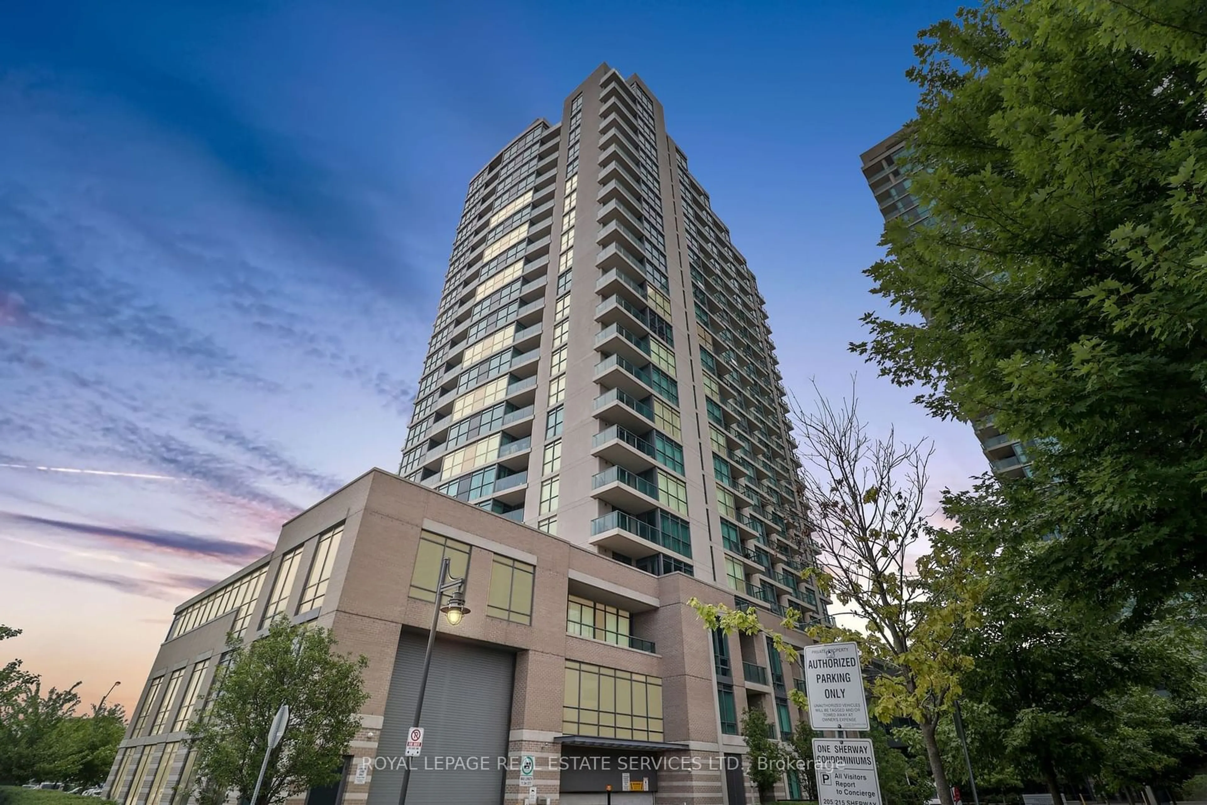 A pic from exterior of the house or condo for 205 Sherway Gardens Dr #1105, Toronto Ontario M9C 0A5