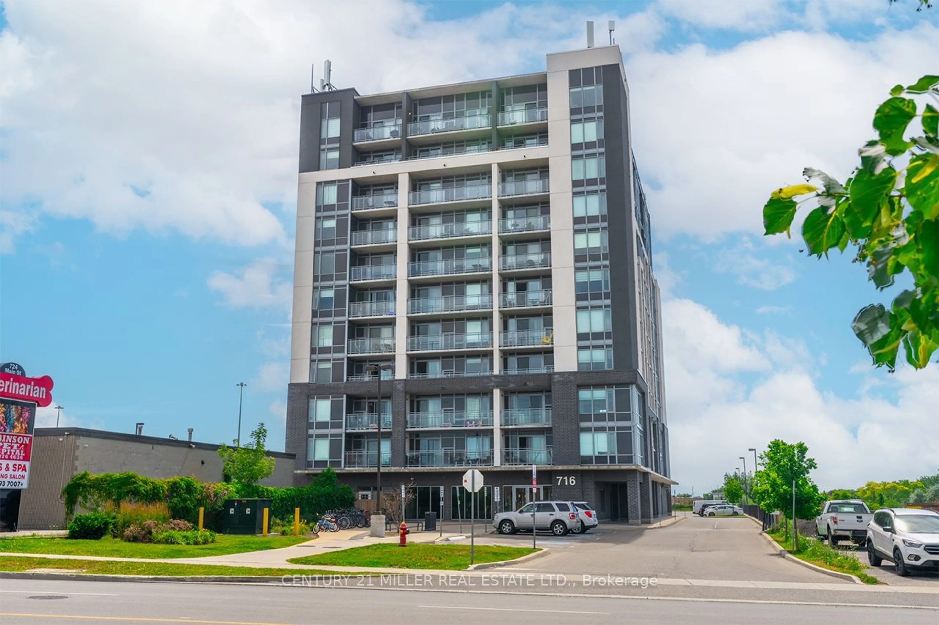 A pic from exterior of the house or condo for 716 Main St #509, Milton Ontario L9T 9L9