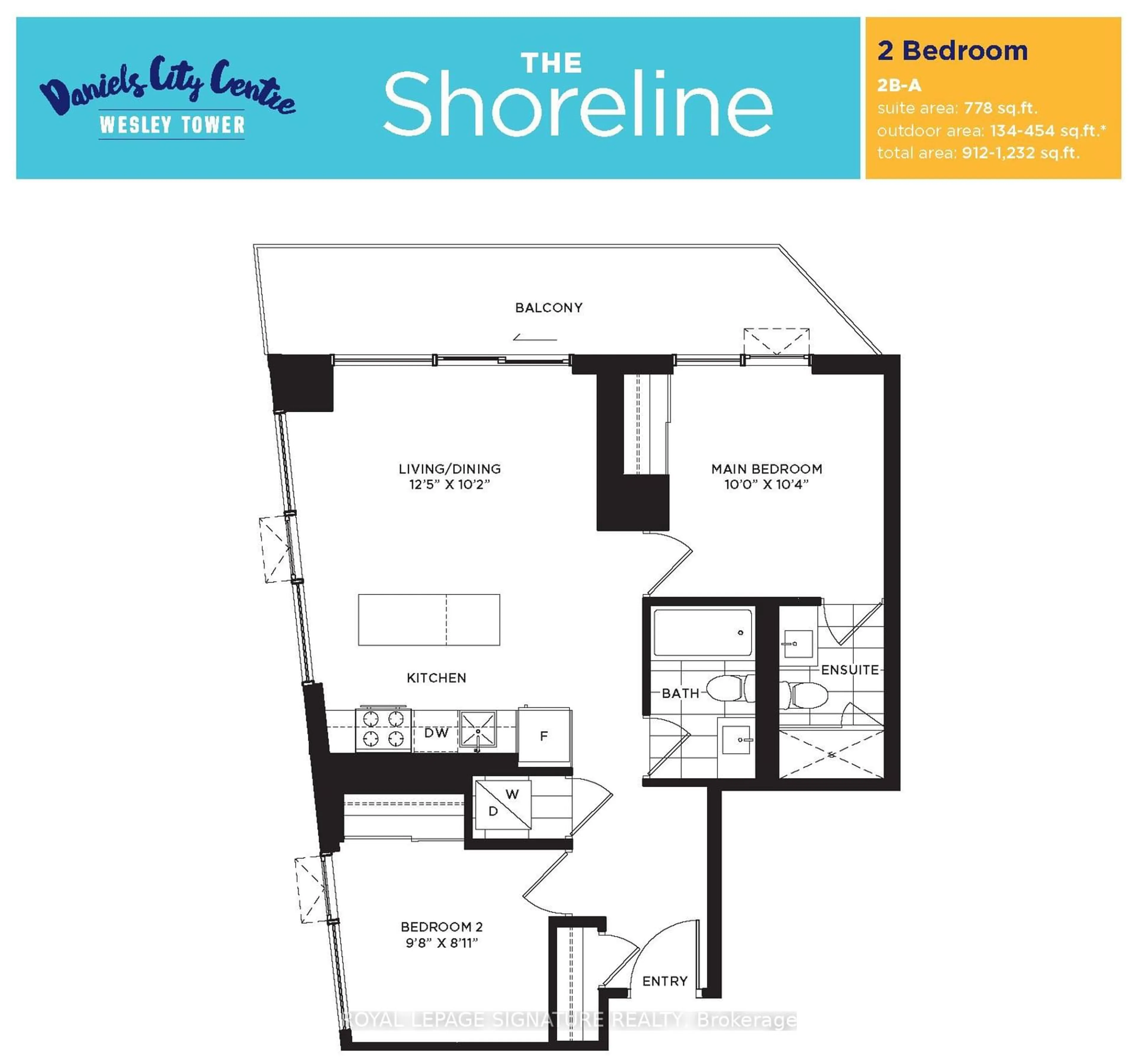 Floor plan for 4065 Confederation Pkwy #1604, Mississauga Ontario L5B 0L4