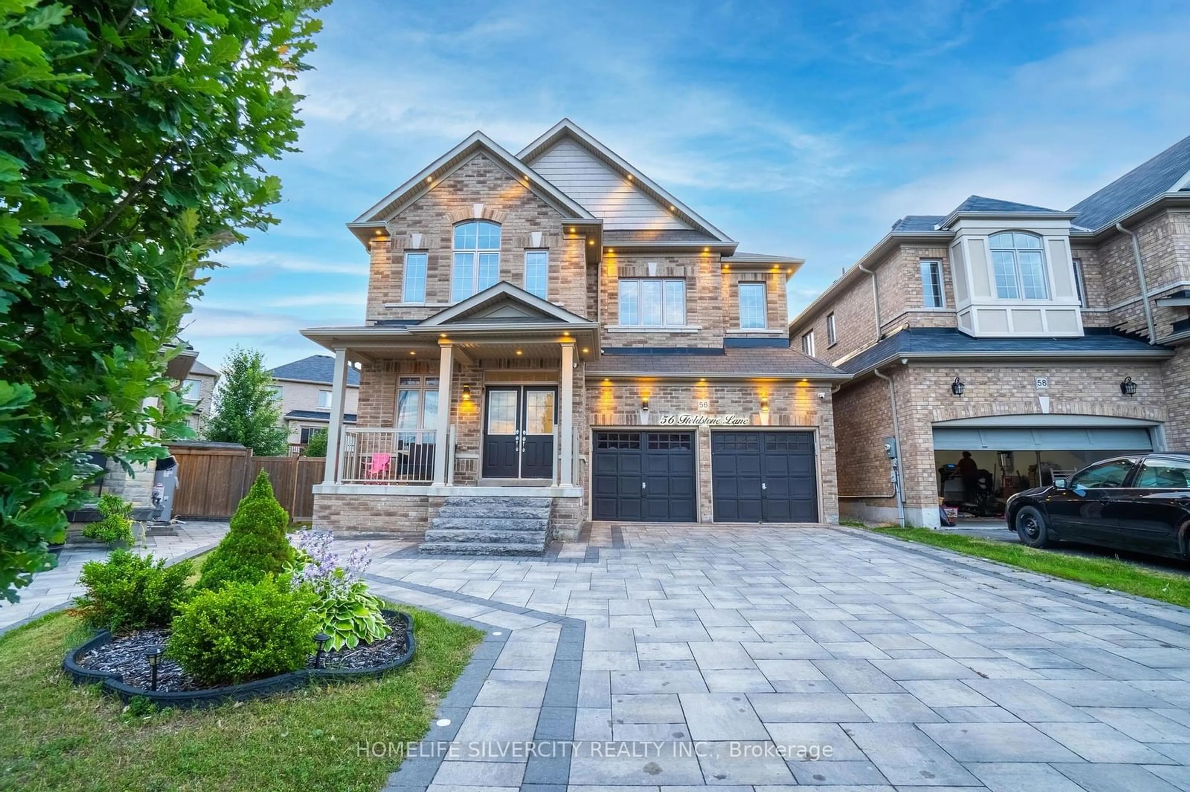 Home with brick exterior material for 56 Fieldstone Ln Ave, Caledon Ontario L7C 2E9