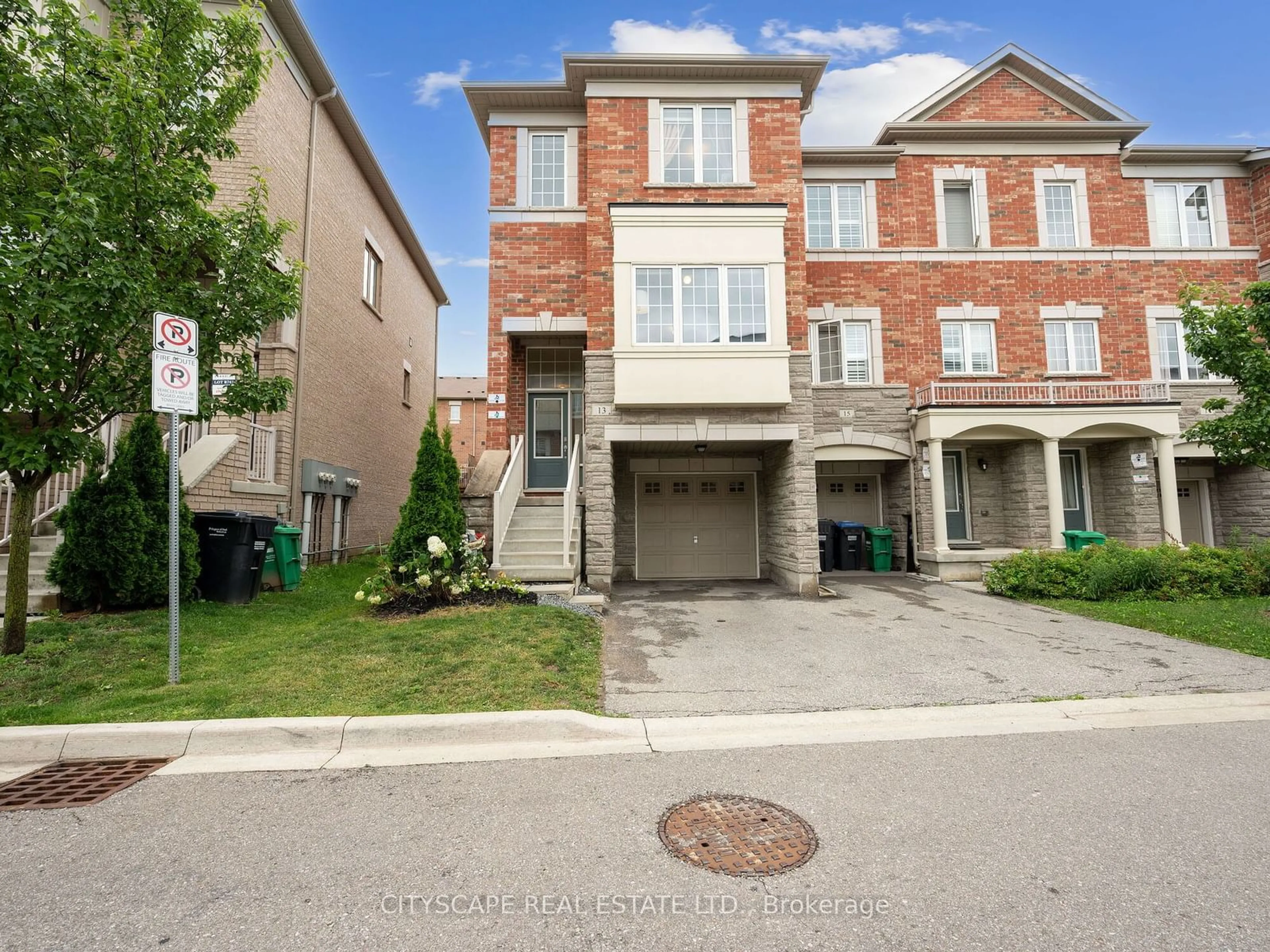 A pic from exterior of the house or condo for 13 Aspen Hills Rd, Brampton Ontario L6Y 0H7