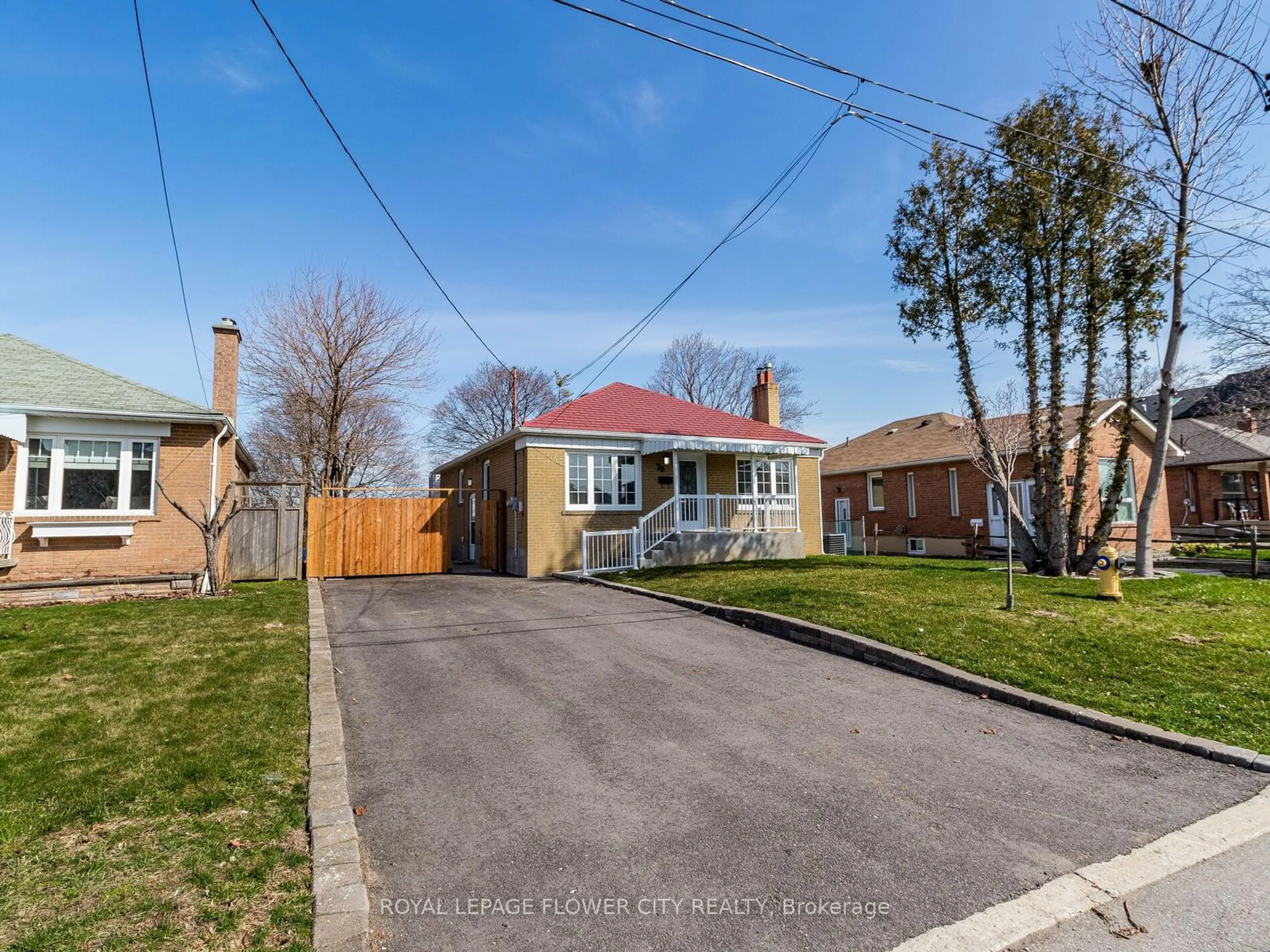 Frontside or backside of a home for 76 Cuffley Cres, Toronto Ontario M3K 1Y2