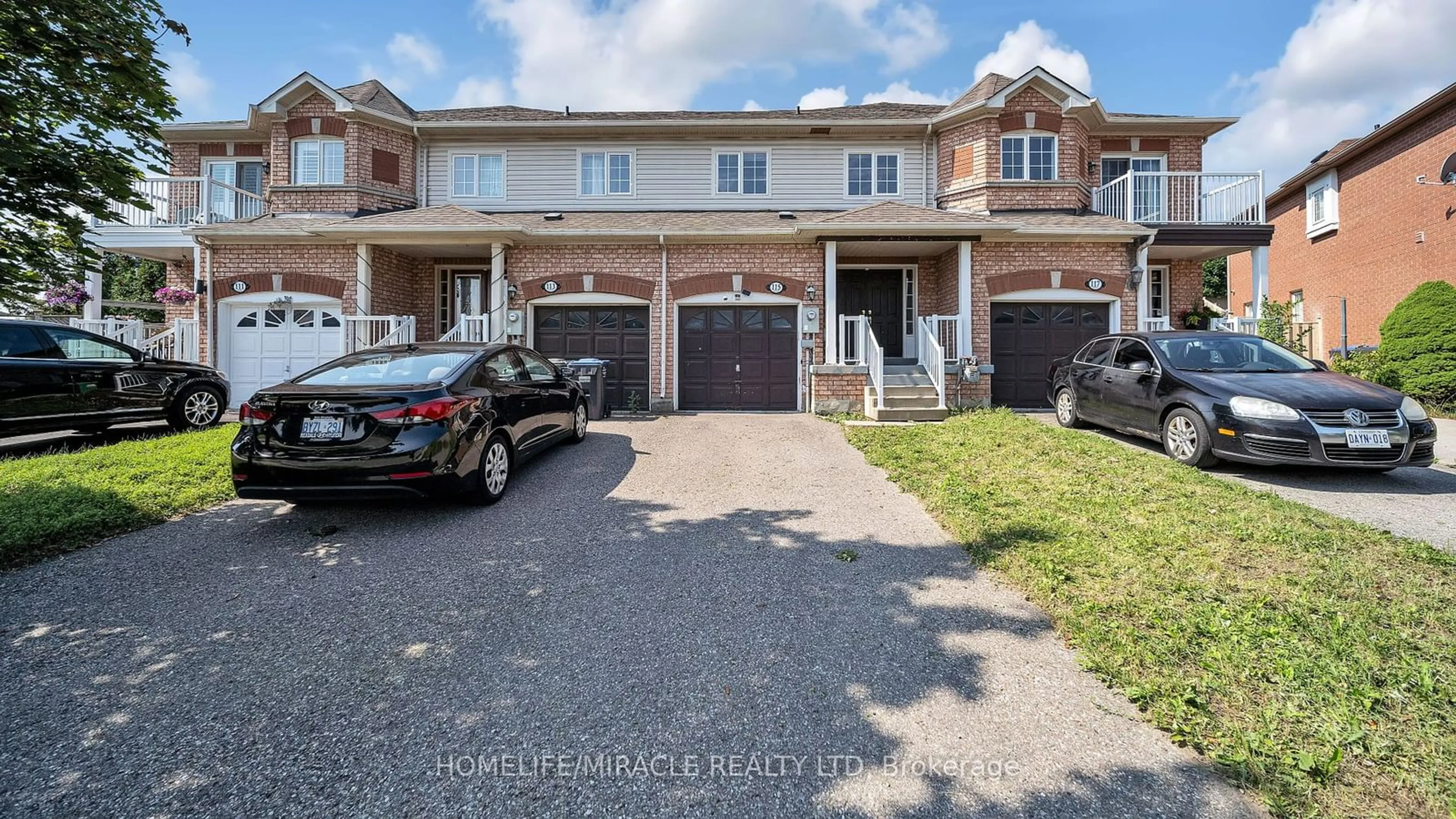 A pic from exterior of the house or condo for 115 Checkerberry Cres, Brampton Ontario L6R 2S8