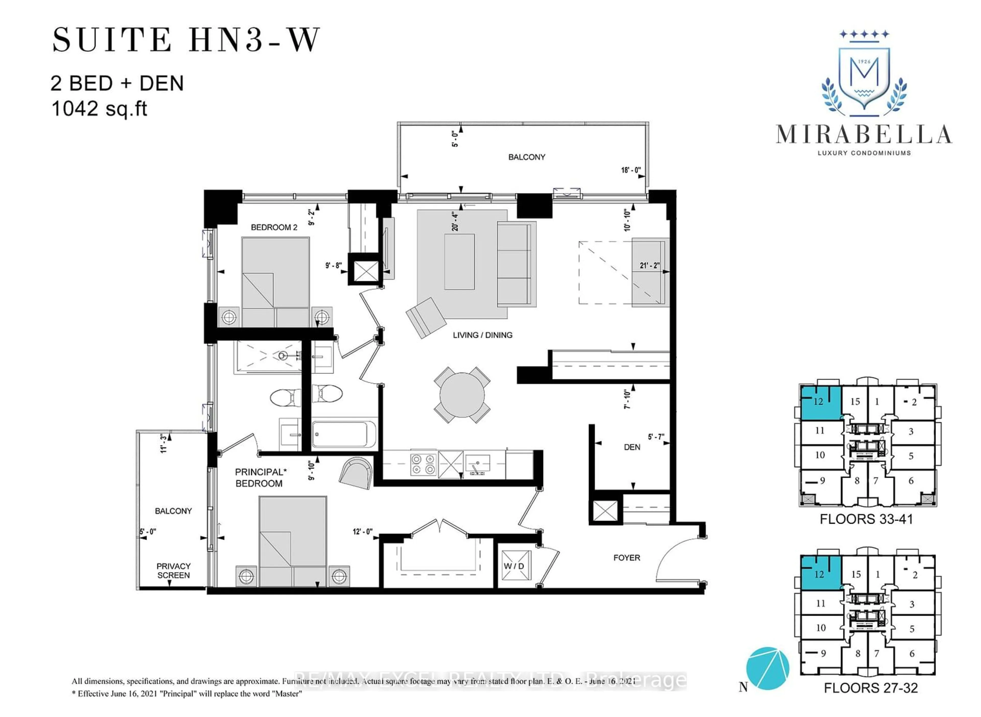 Floor plan for 1928 Lake Shore Blvd #3112, Toronto Ontario M6S 0B1