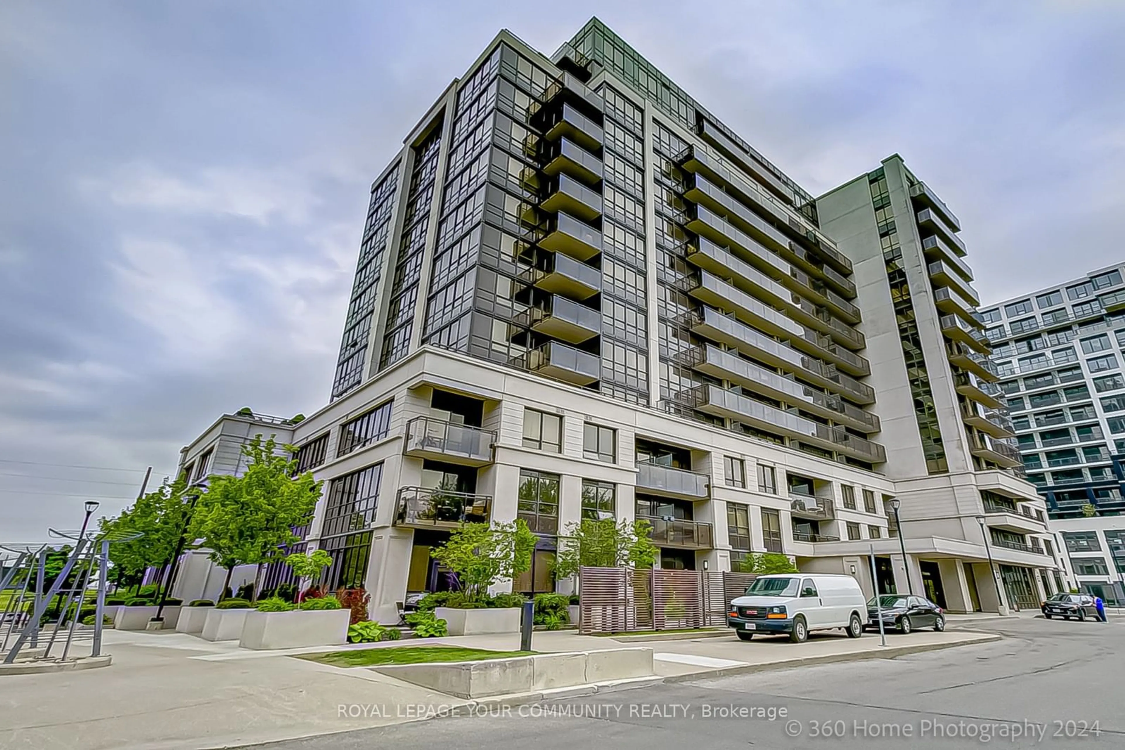 A pic from exterior of the house or condo for 55 De Boers Dr #704, Toronto Ontario M3J 0G5