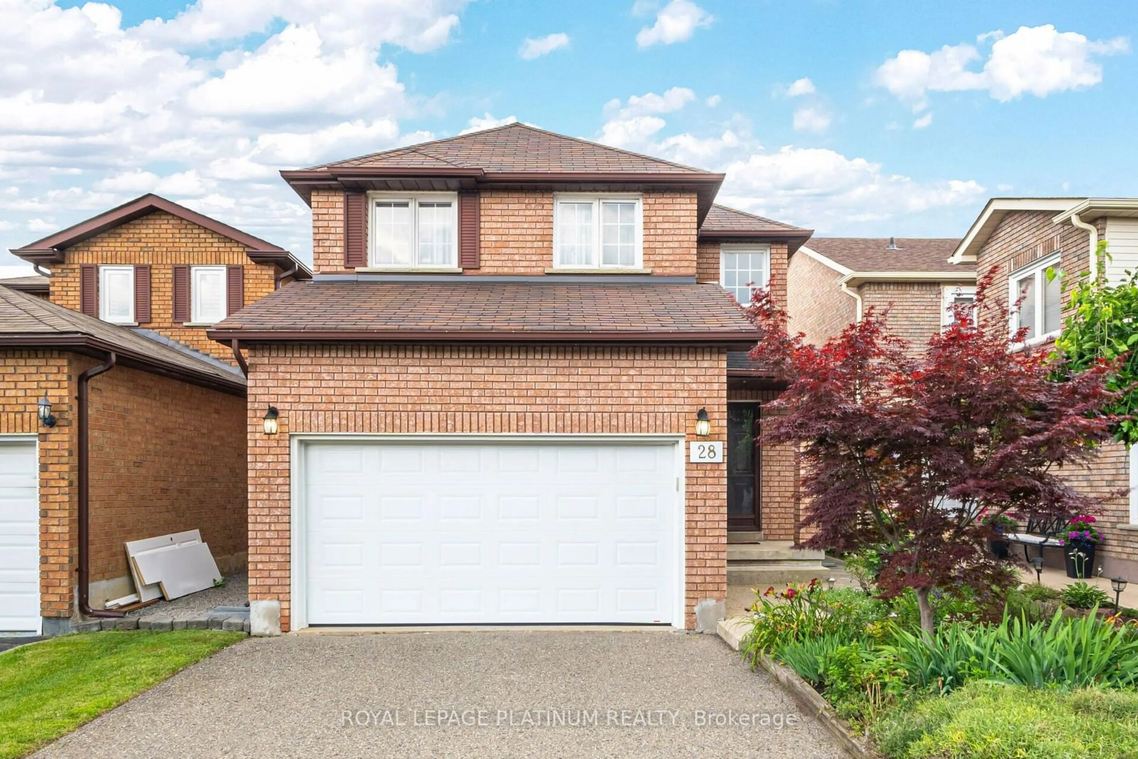 Frontside or backside of a home for 28 Kentucky Dr, Brampton Ontario L6Y 4G2