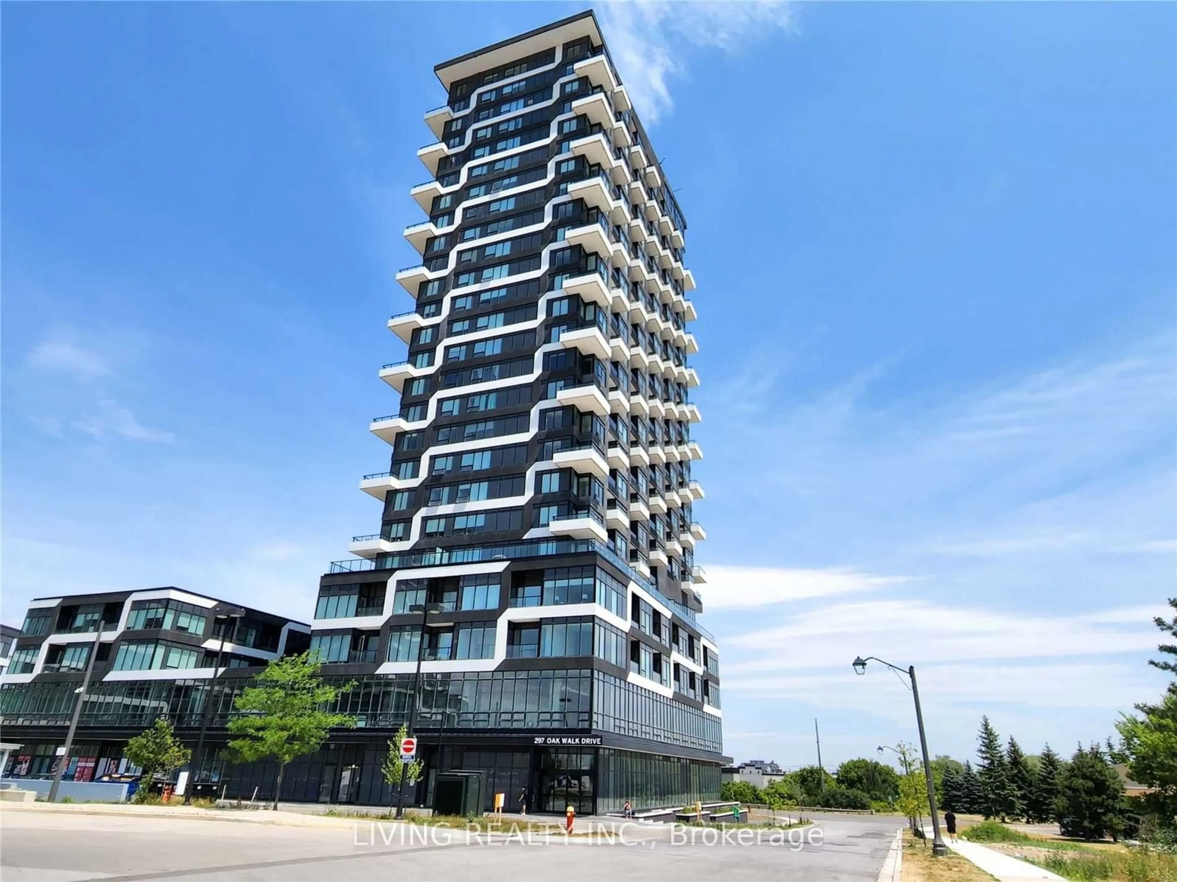 A pic from exterior of the house or condo for 297 Oak Walk Dr #1801, Oakville Ontario L6H 3R6