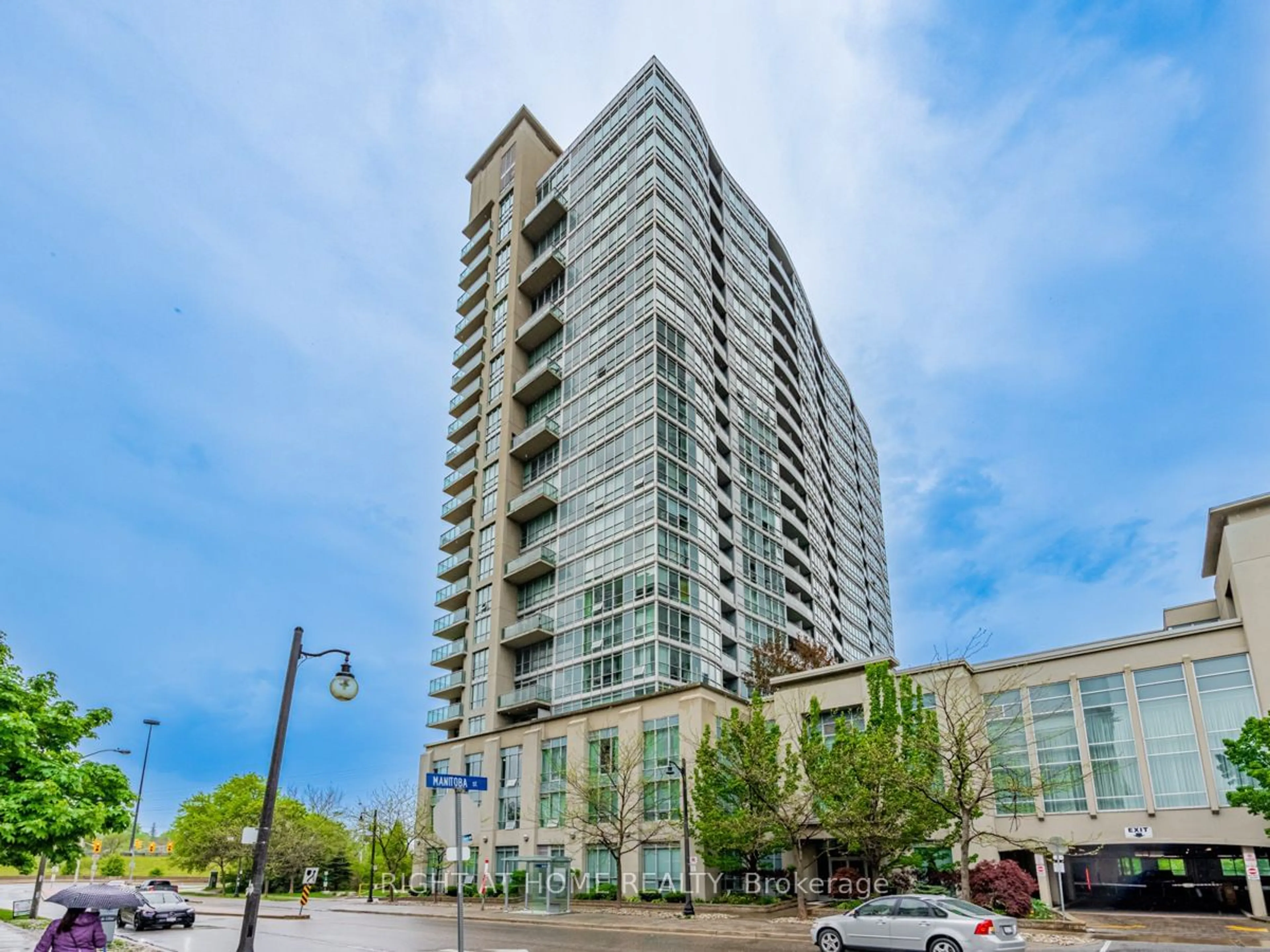 A pic from exterior of the house or condo for 185 Legion Rd #1803, Toronto Ontario M8Y 0A1
