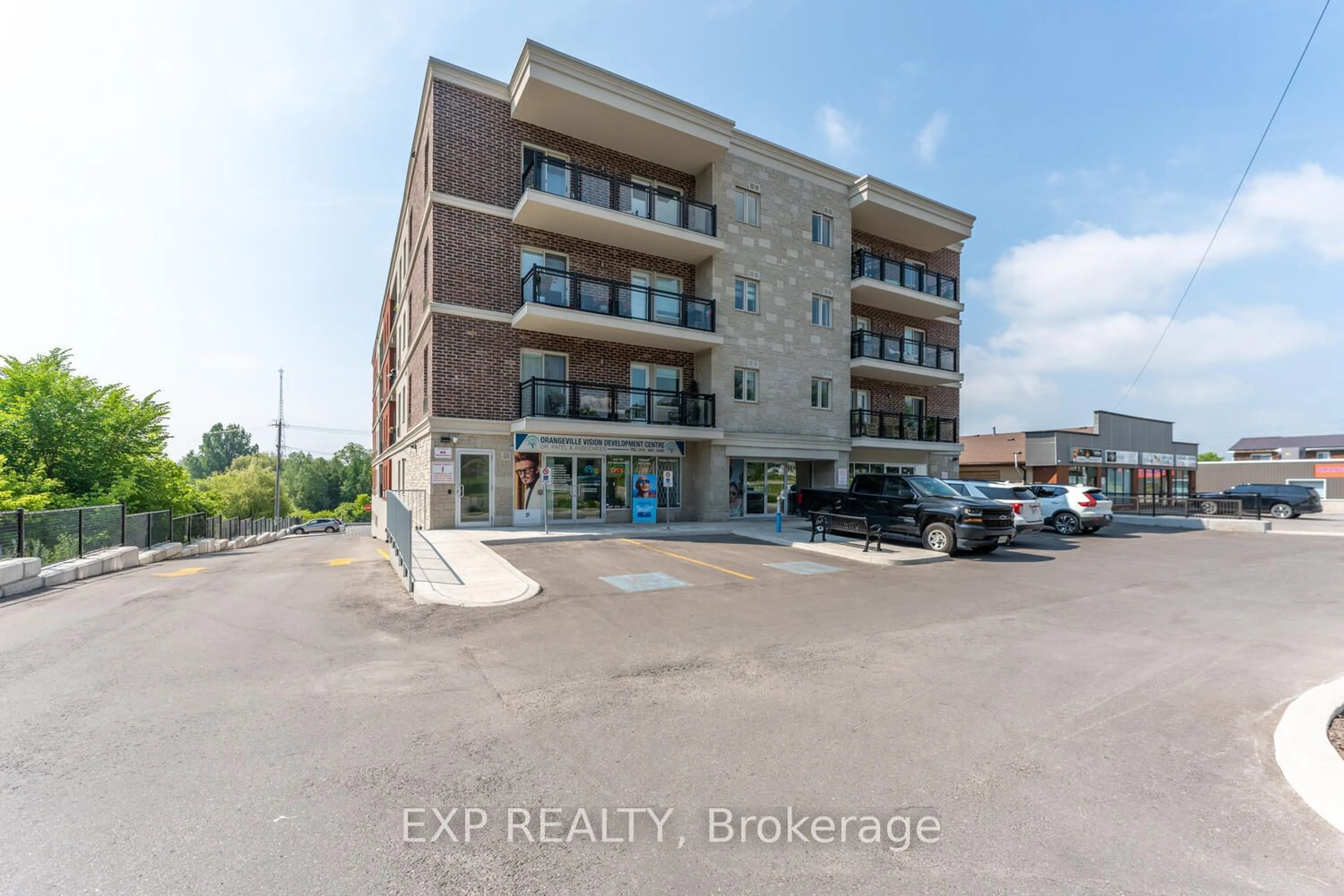 A pic from exterior of the house or condo for 310 Broadway Ave #202, Orangeville Ontario L9W 1L3