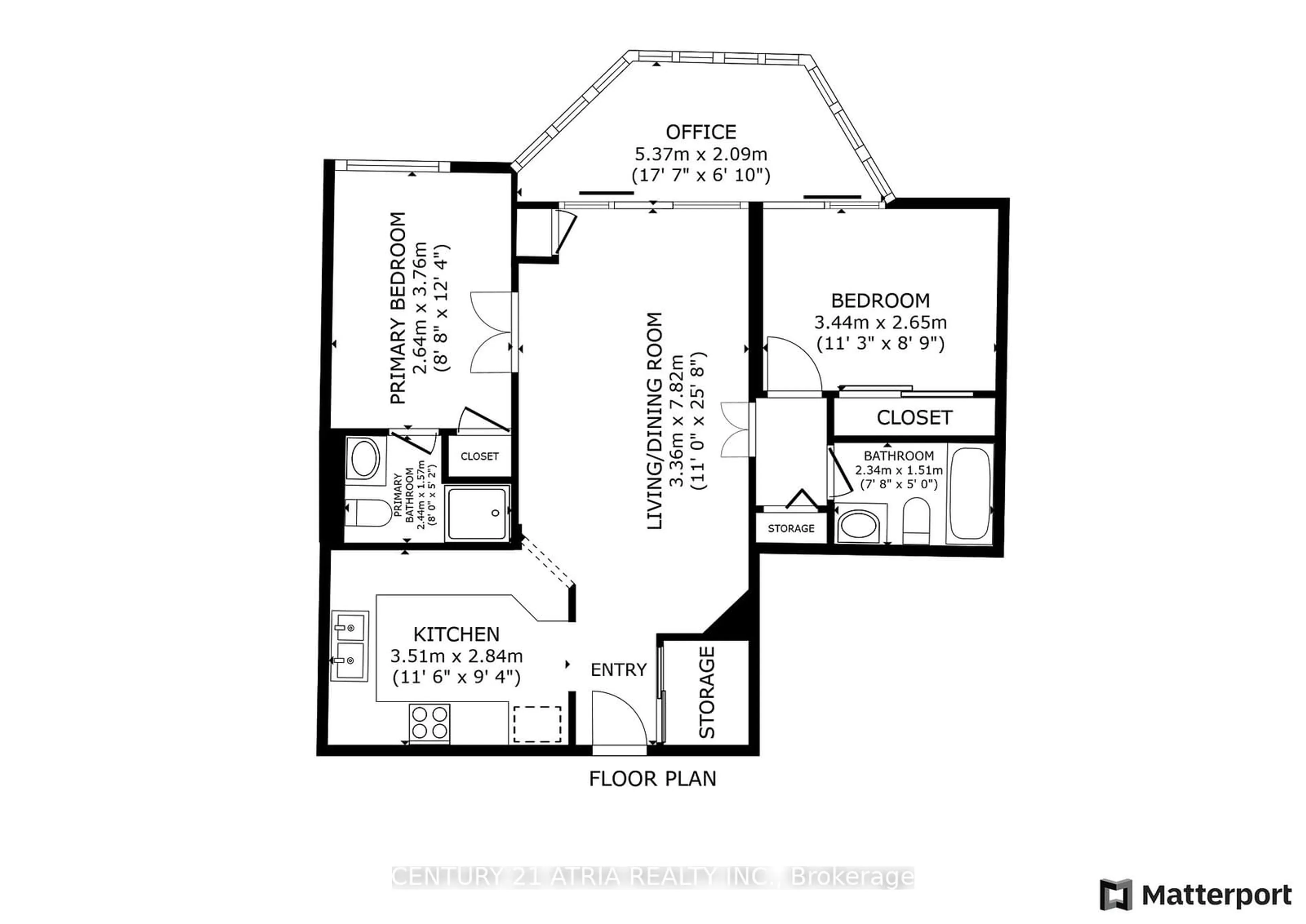 Floor plan for 4470 Tucana Crt #508, Mississauga Ontario L5R 3K8