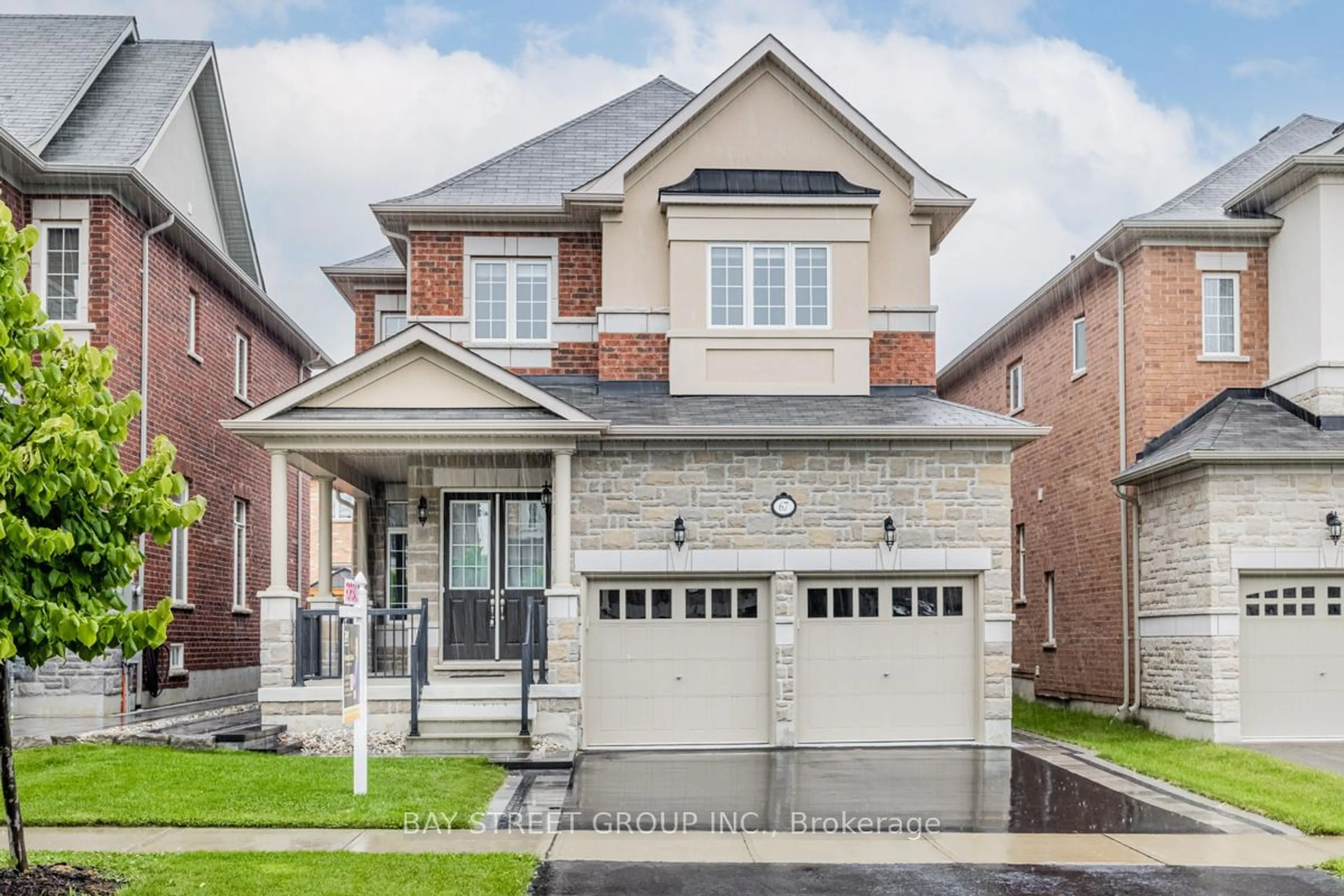 Home with brick exterior material for 67 Wildflower Lane, Halton Hills Ontario L7G 0M4