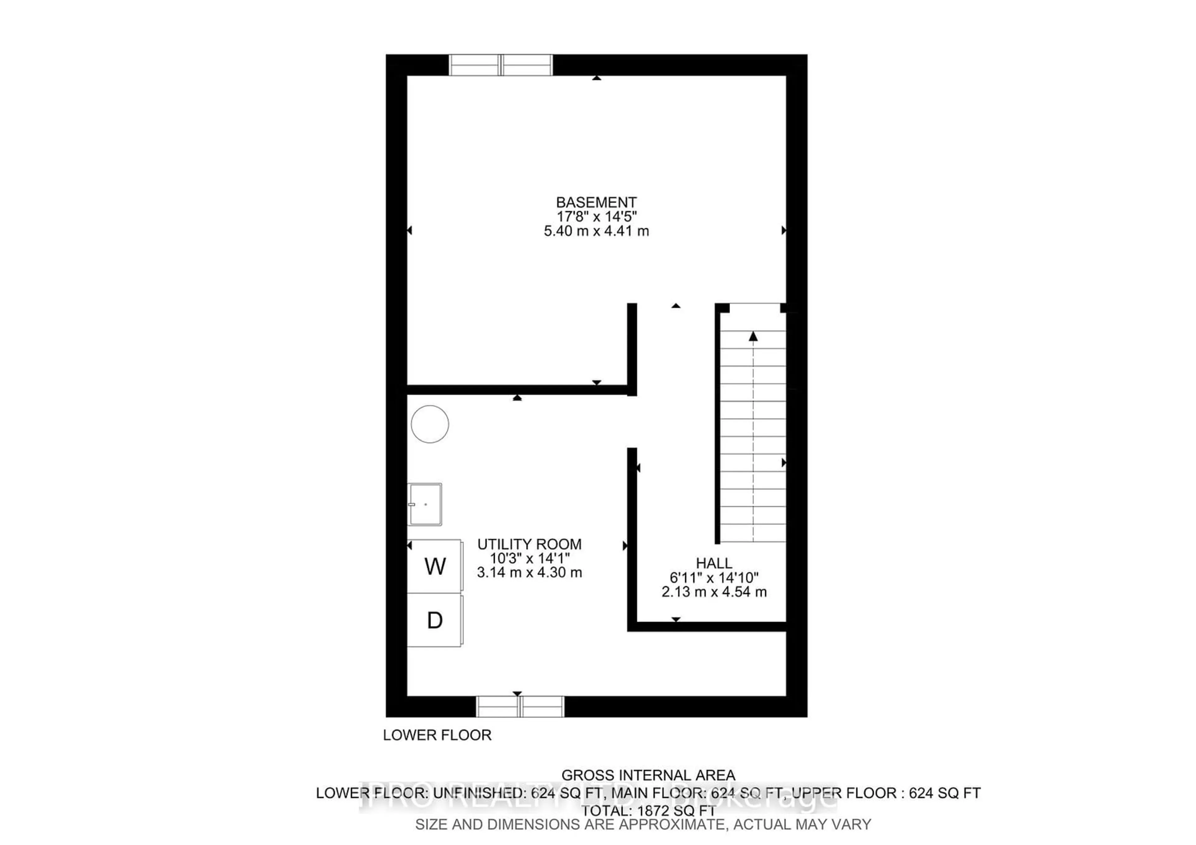 Floor plan for 197 Kingham Rd #197, Halton Hills Ontario L7J 2P3