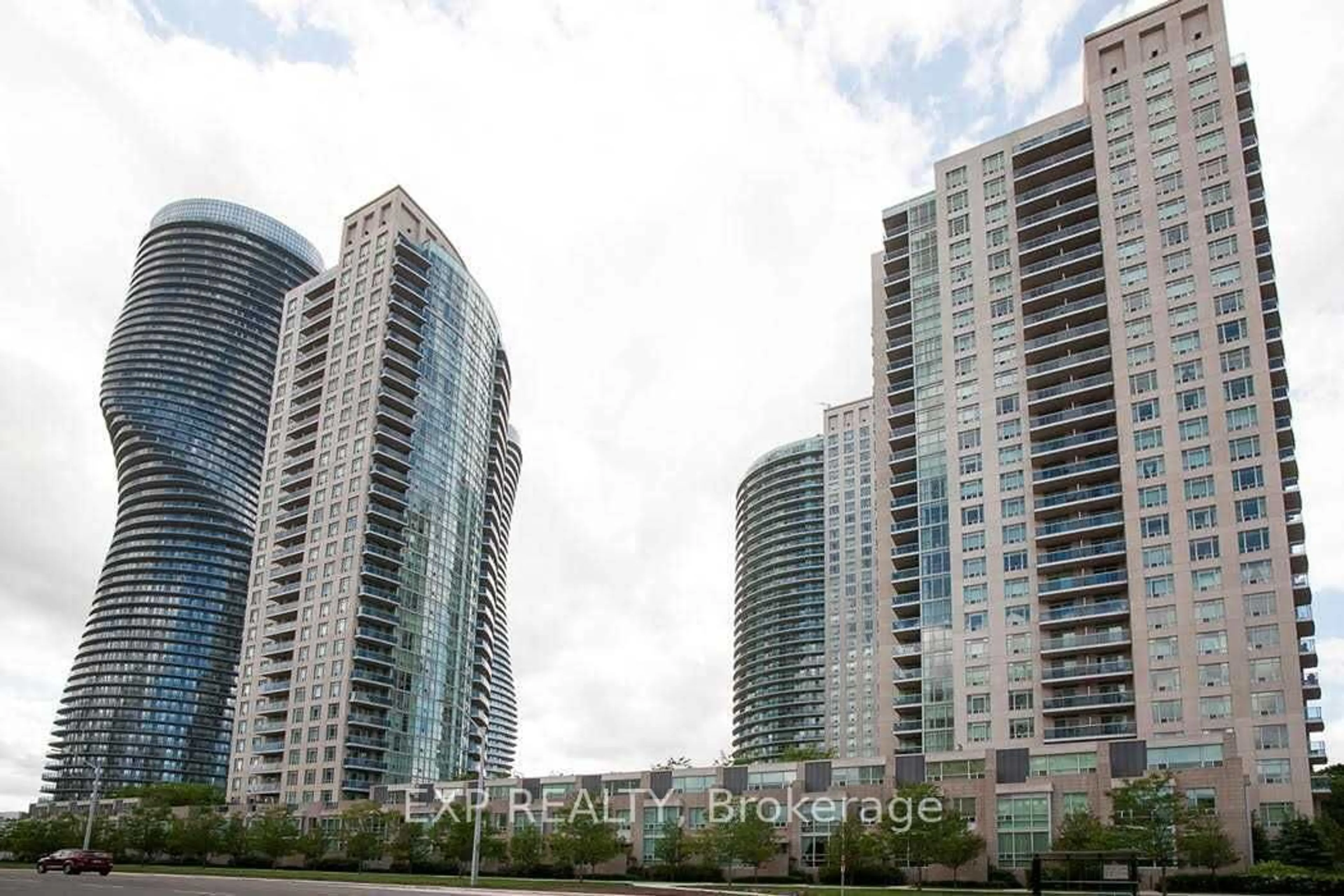 A pic from exterior of the house or condo for 70 Absolute Ave #1606, Mississauga Ontario L4Z 0A4