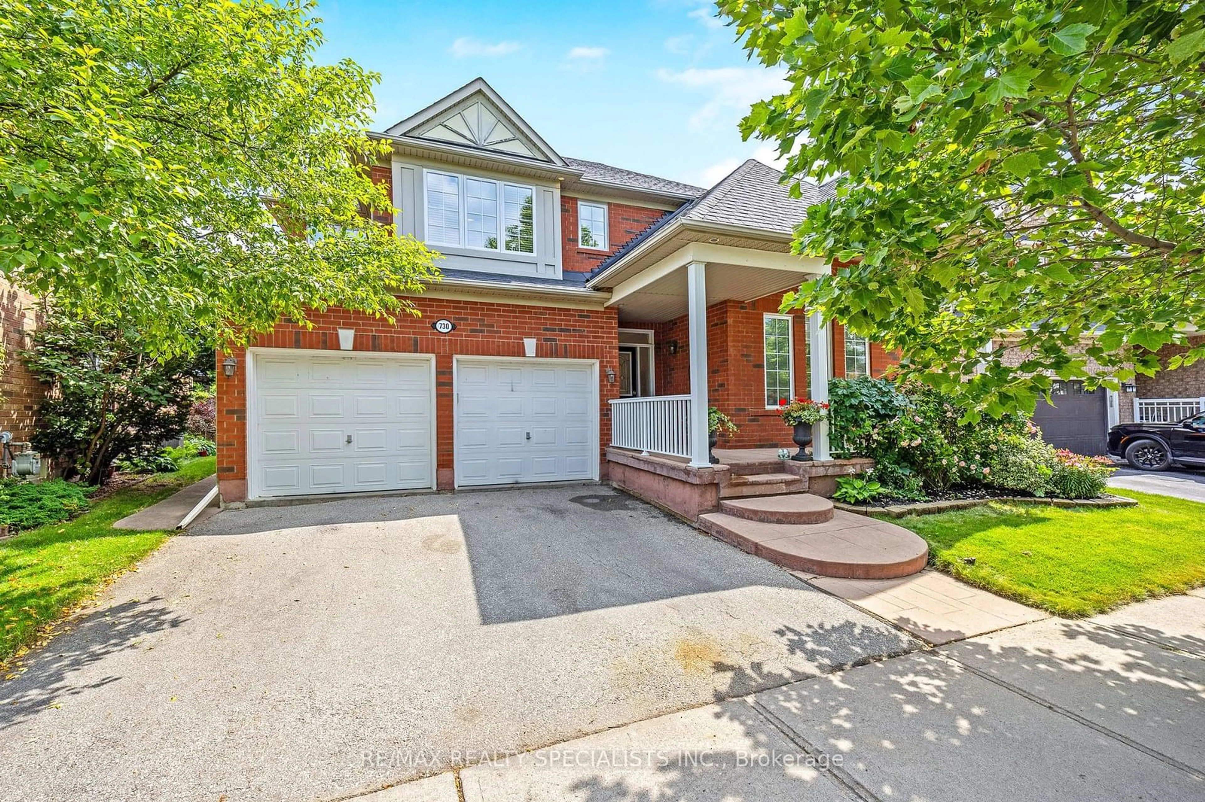 Home with brick exterior material for 730 Dolby Cres, Milton Ontario L9T 5L7