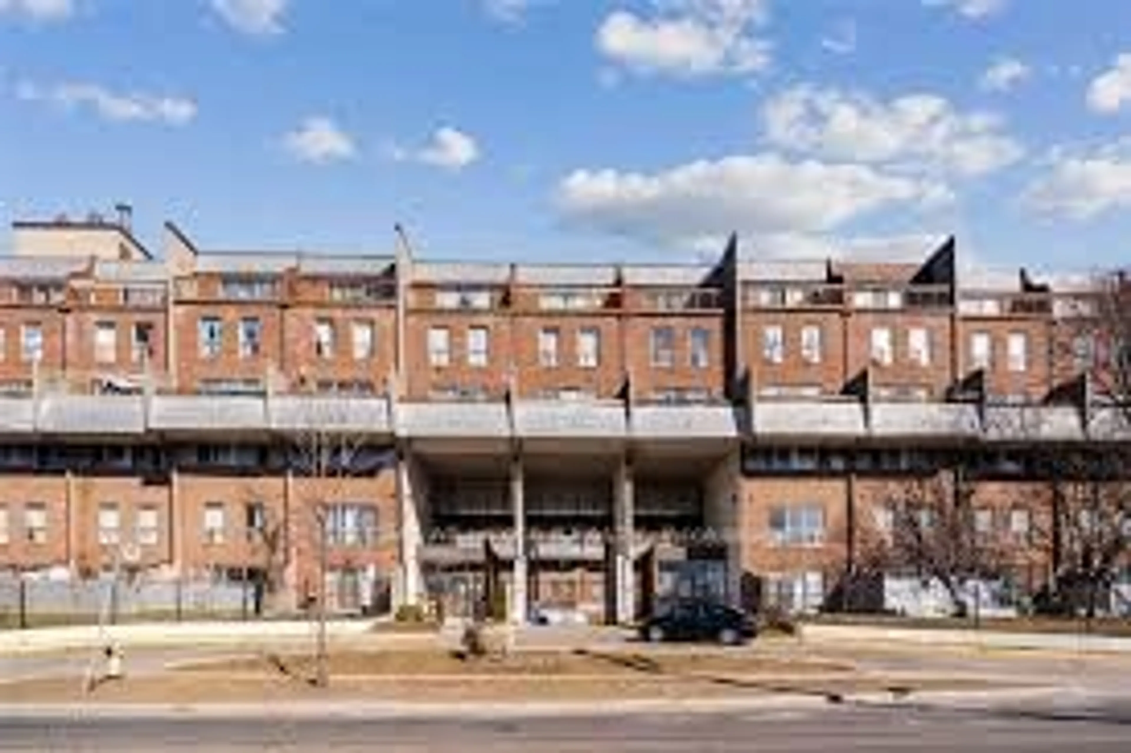 A pic from exterior of the house or condo, the front or back of building for 10 Eddystone Ave #126, Toronto Ontario M3N 2T2