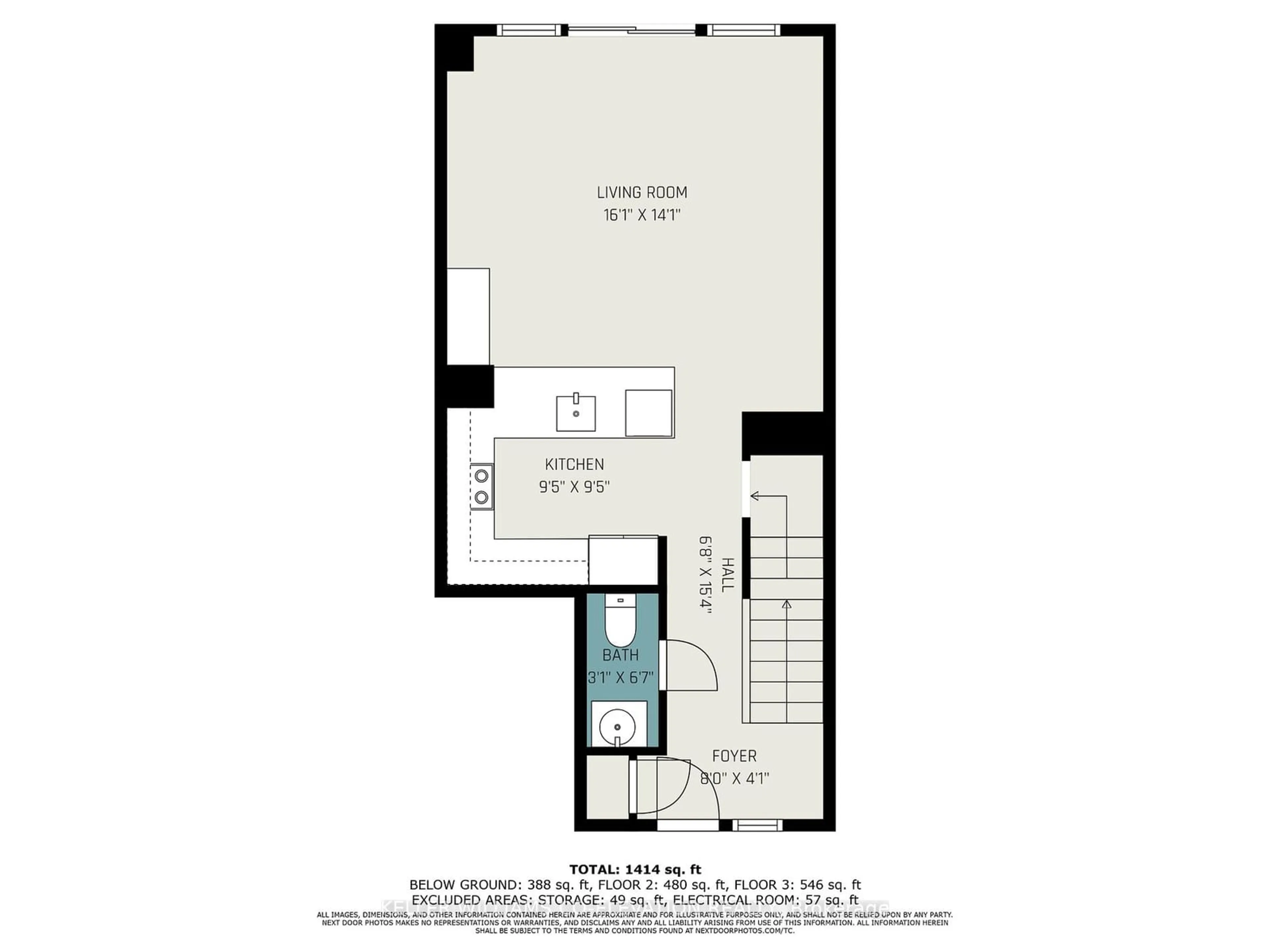 Floor plan for 35 Ready Crt, Brampton Ontario L6Y 4T4