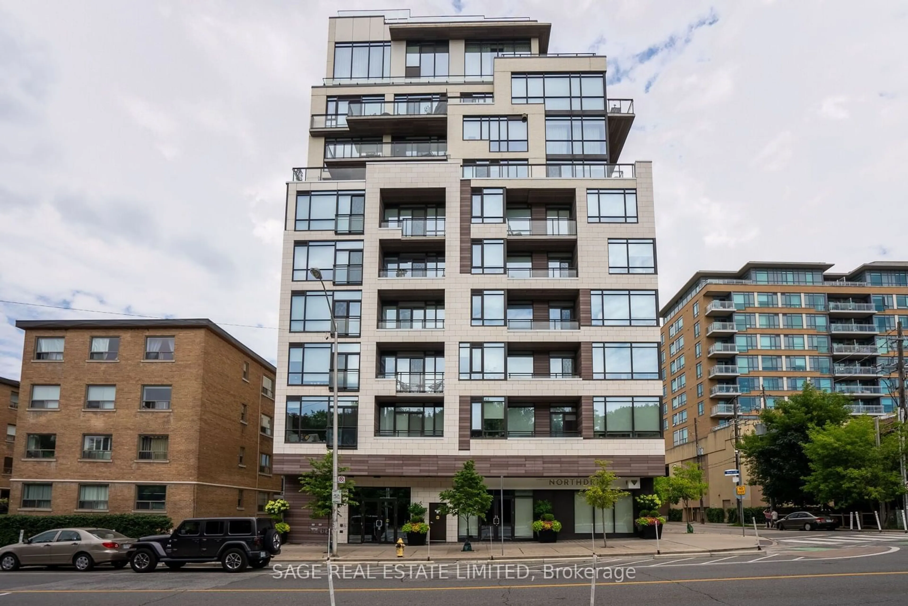 A pic from exterior of the house or condo for 1990 Bloor St #308, Toronto Ontario M6P 0B6