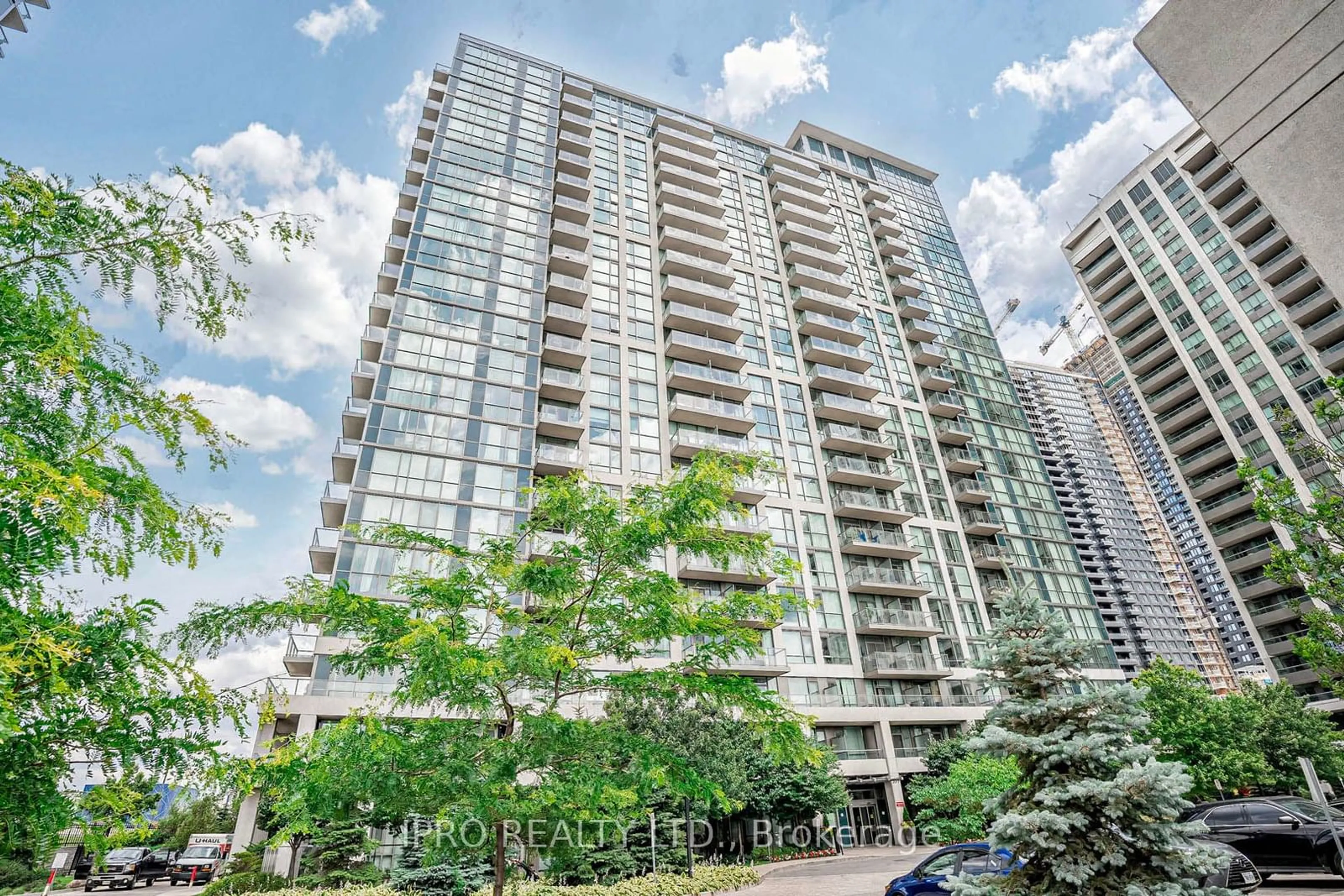 A pic from exterior of the house or condo for 339 Rathburn Rd #105, Mississauga Ontario L5B 0K6