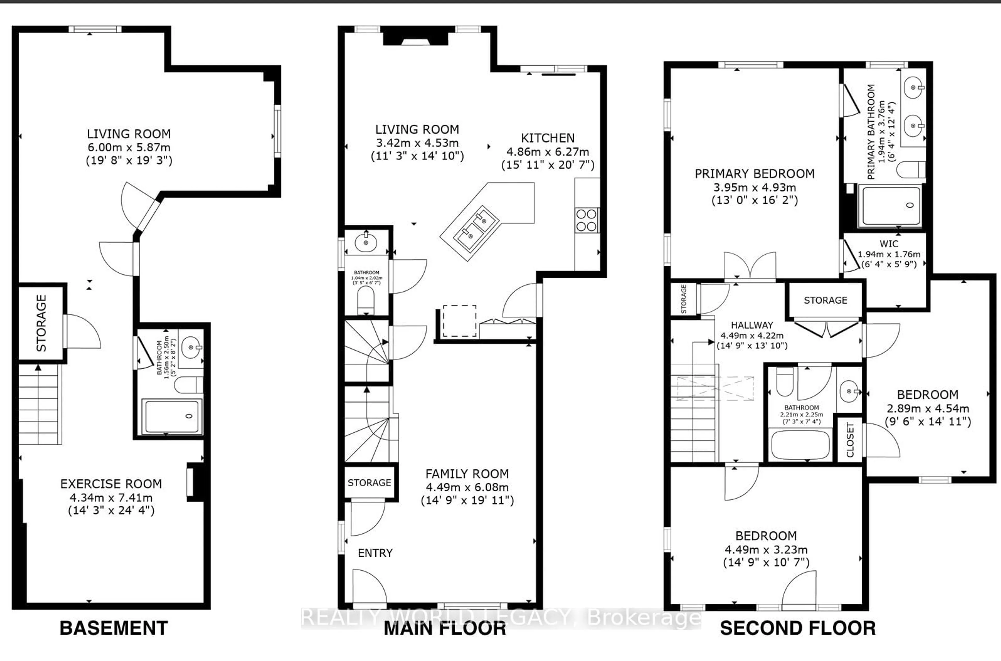 Floor plan for 2427 Postmaster Dr, Oakville Ontario L6M 0J2