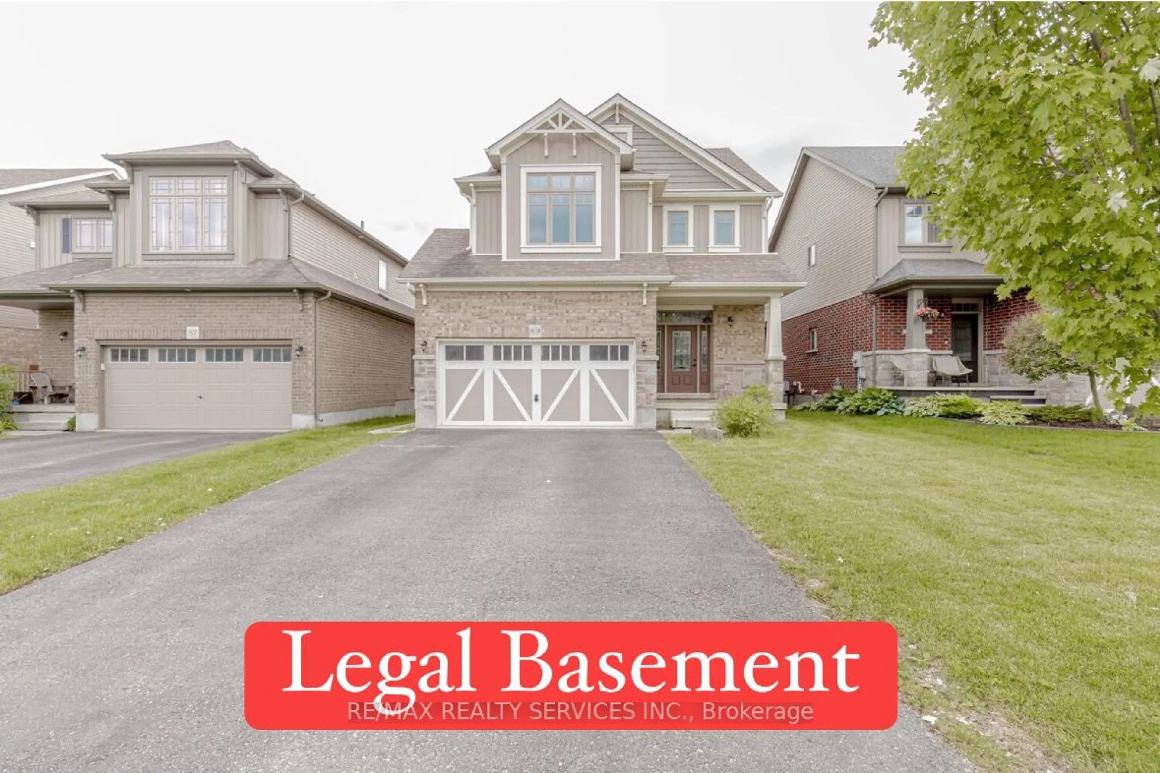 Frontside or backside of a home for 89 Laverty Cres, Orangeville Ontario L9W 6R7