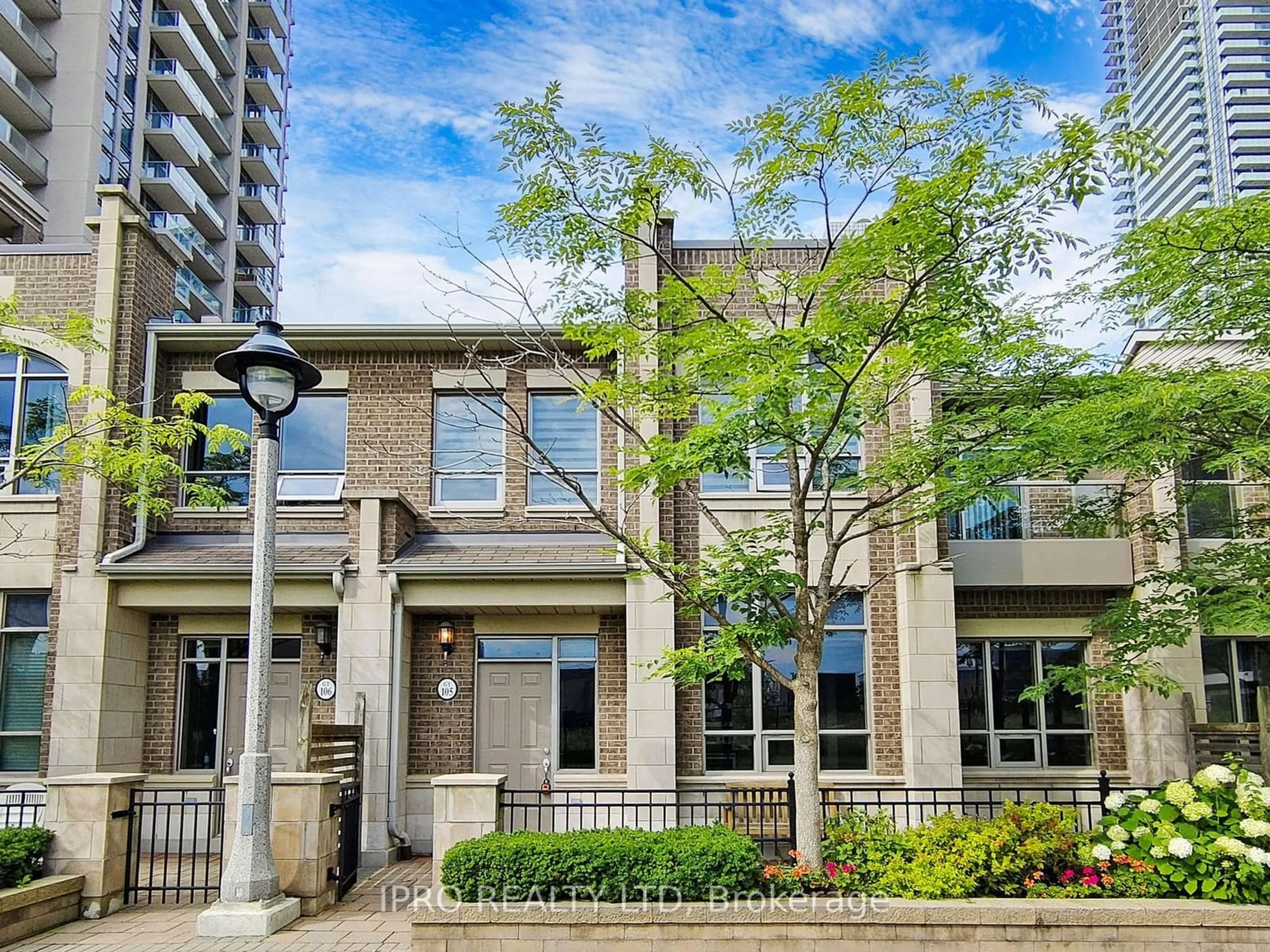 A pic from exterior of the house or condo for 388 Prince Of Wales Dr #105, Mississauga Ontario L5B 0A1