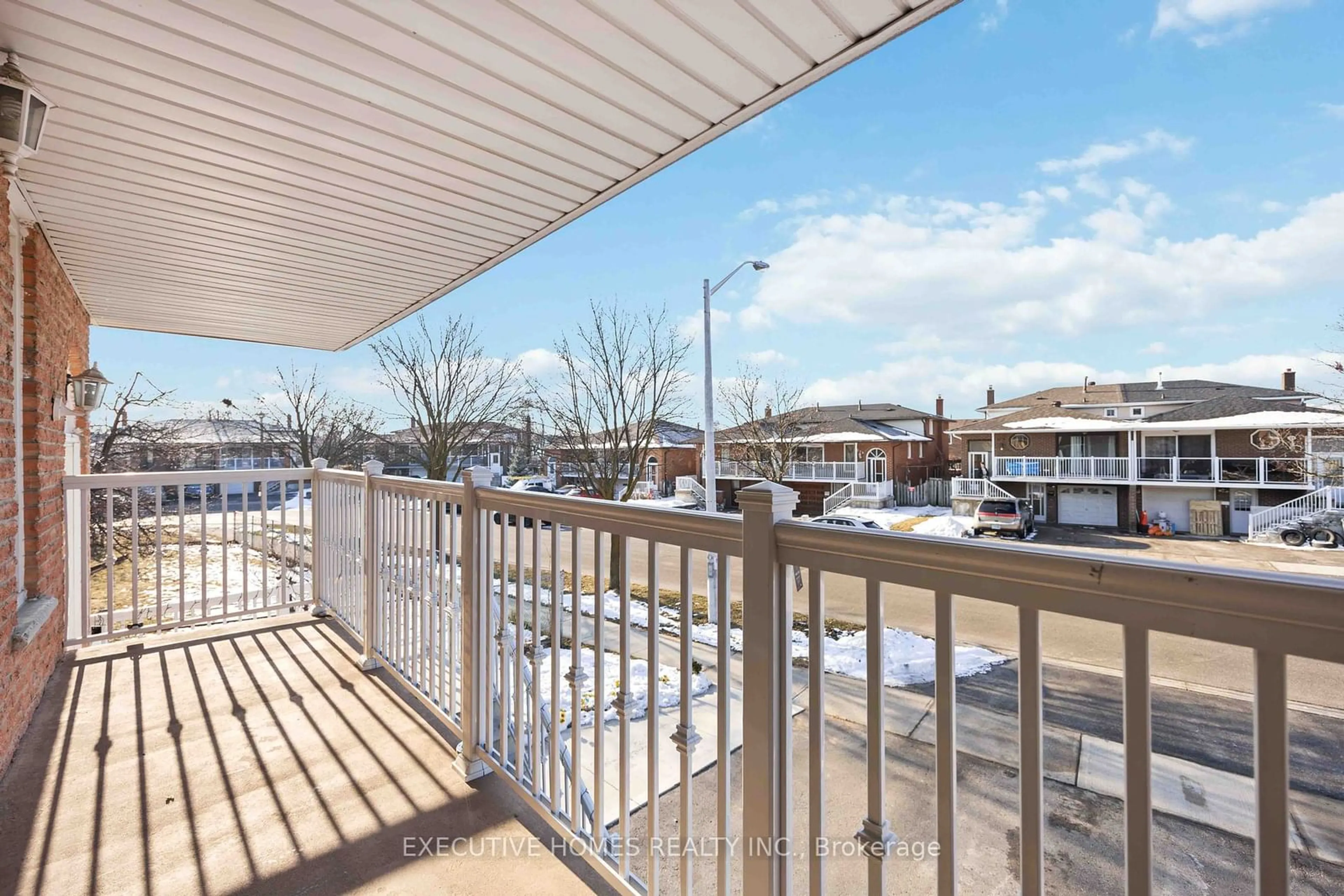 Patio, the fenced backyard for 307 Royal Salisbury Way, Brampton Ontario L6V 3G4