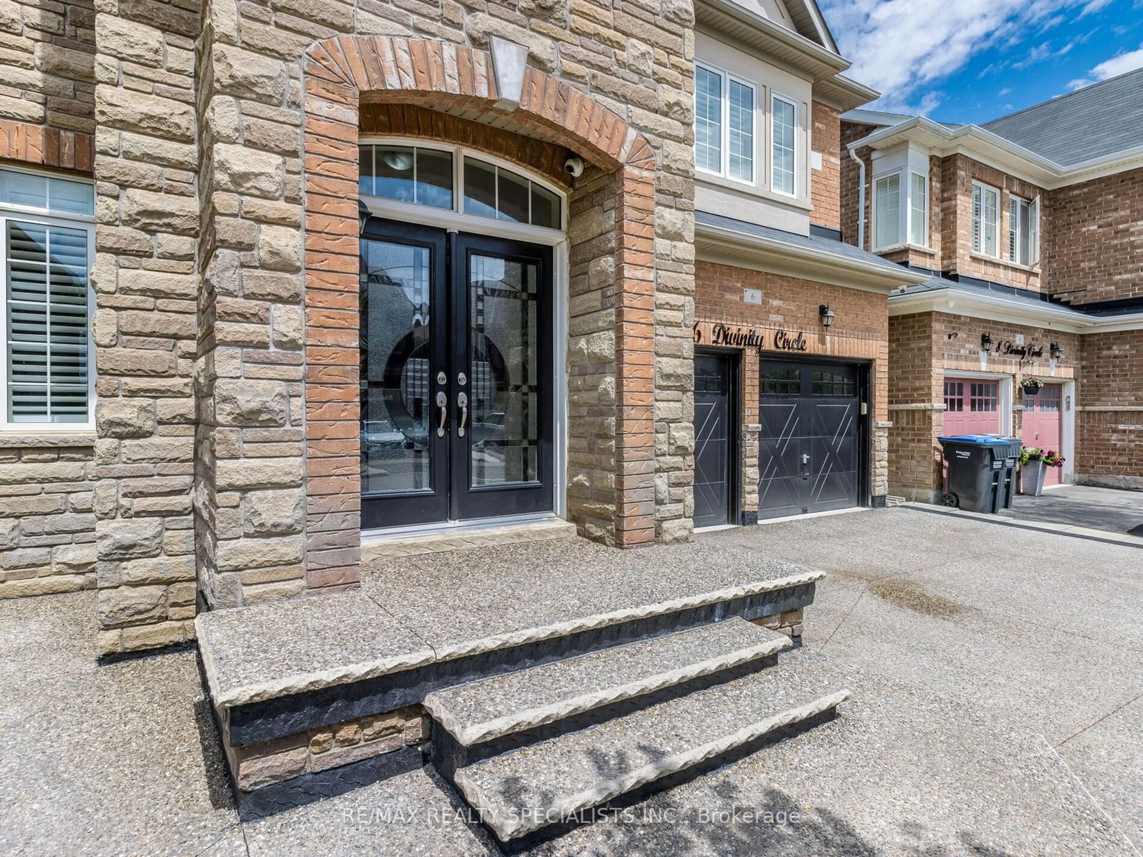 Home with brick exterior material for 6 Divinity Circ, Brampton Ontario L7A 3Y4