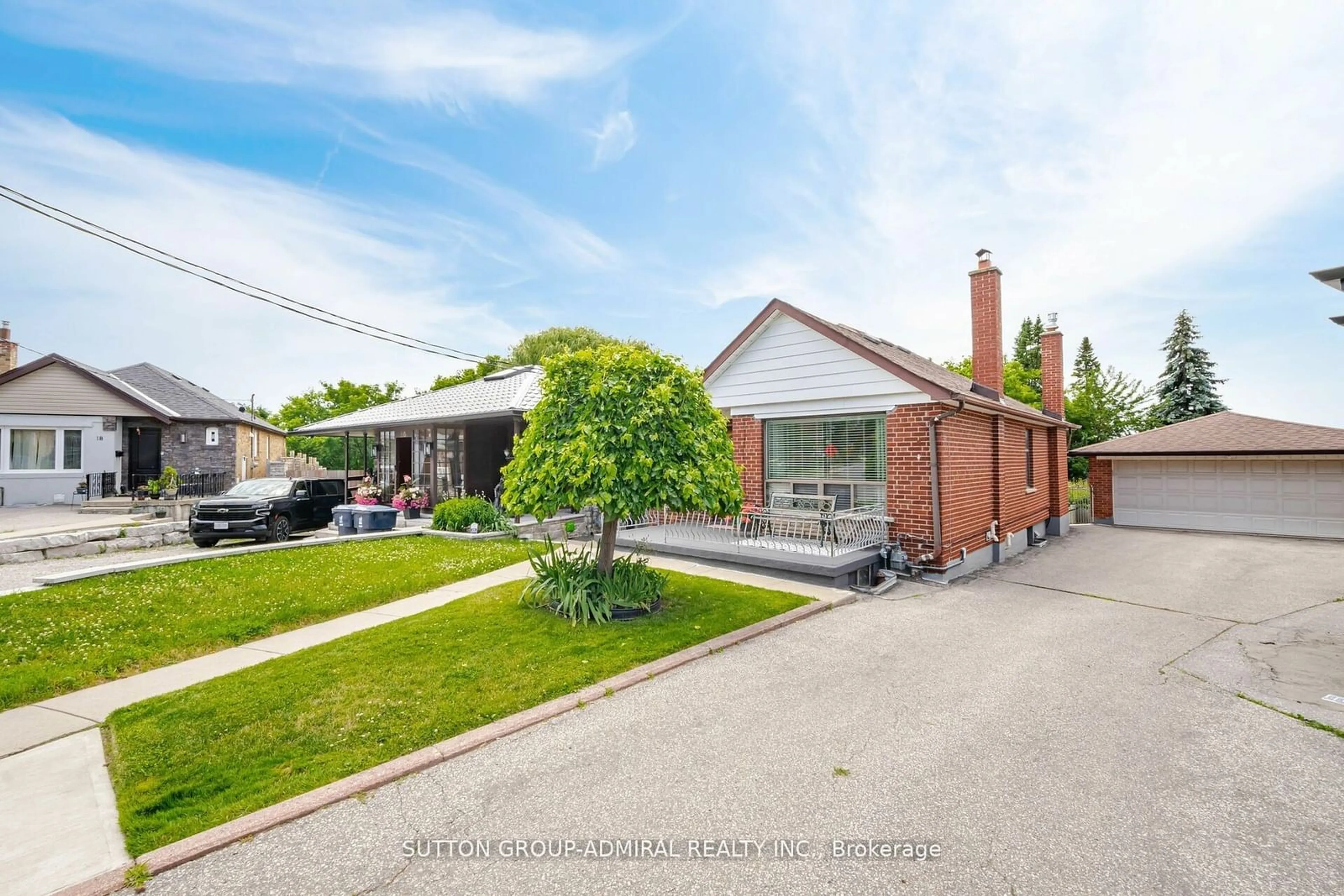 Frontside or backside of a home for 22 Branstone Rd, Toronto Ontario M6E 4E4